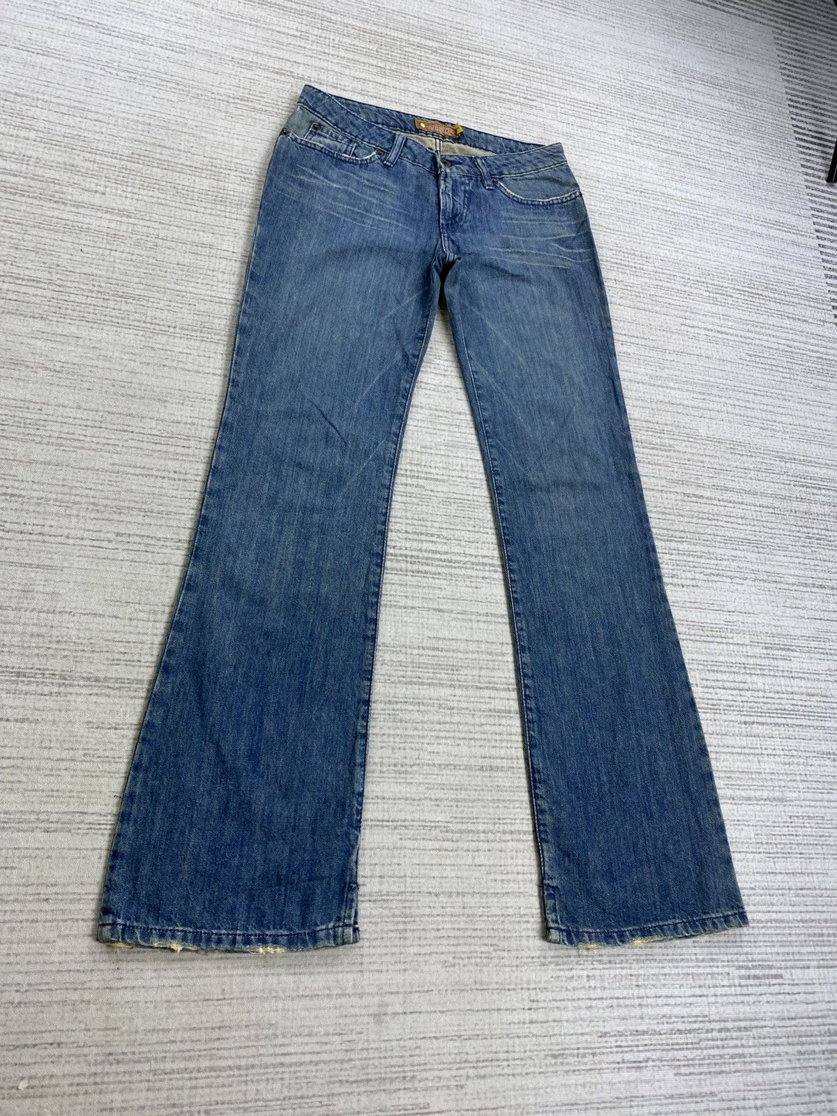 Le Grande Bleu (L.G.B.) × Vintage × Volcom Vintage Flared Volcom Liberated Bootcut Style Denim Pants Size US 30 / EU 46 - 3 Thumbnail