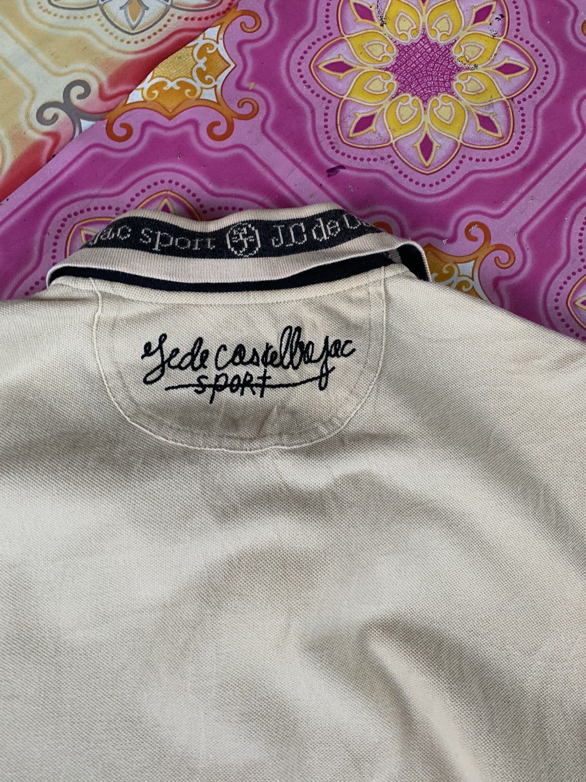 Designer Vintage Jean Charles De Castelbajac Polo Tee Size US M / EU 48-50 / 2 - 6 Thumbnail