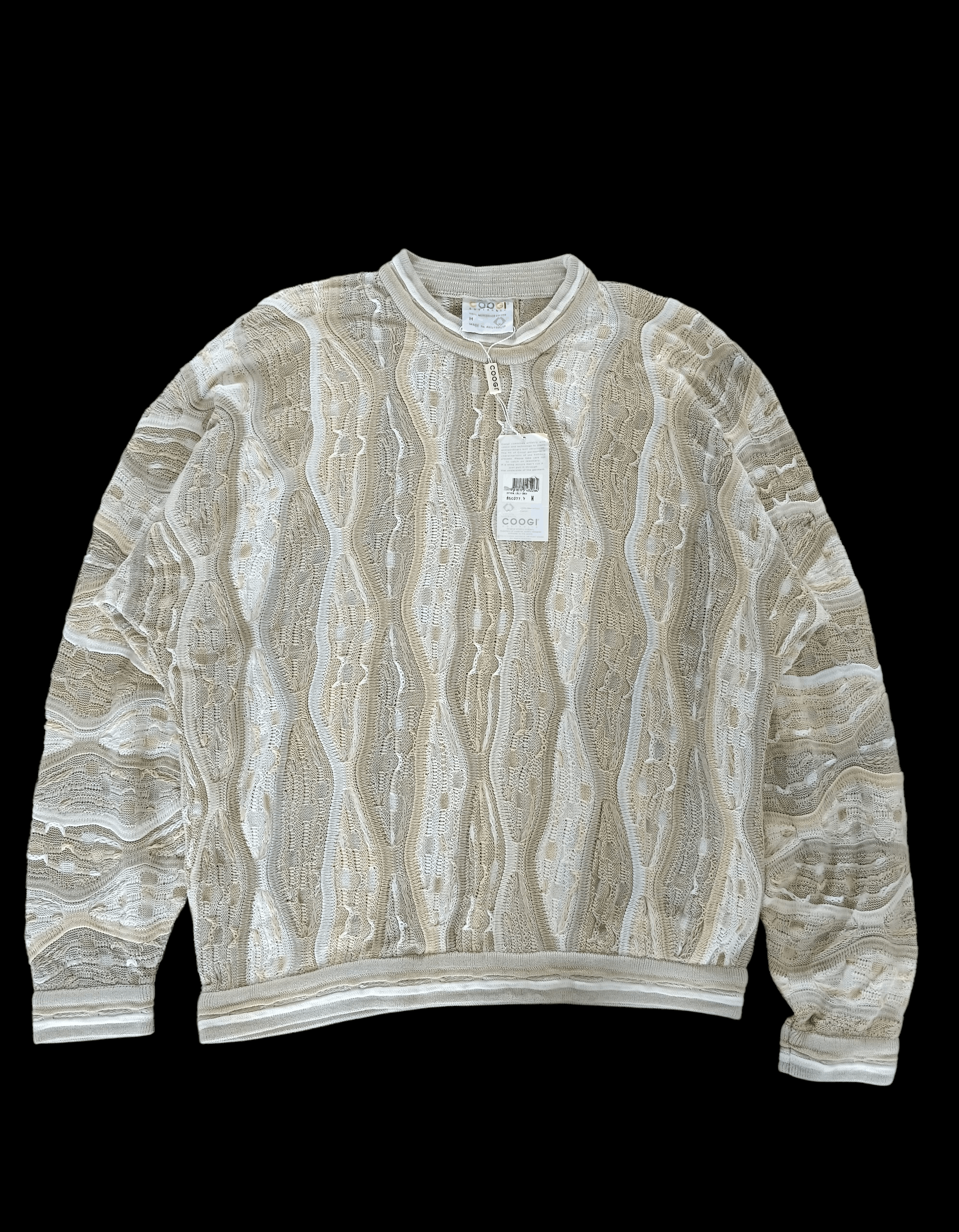 Coogi VINTAGE COOGI 3D PULLOVER CABLE KNIT Size US M / EU 48-50 / 2 - 1 Thumbnail