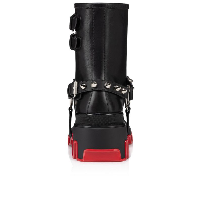 Christian Louboutin os11x0526 Dune Bike Boots in Black Size US 9 / IT 39 - 5 Thumbnail