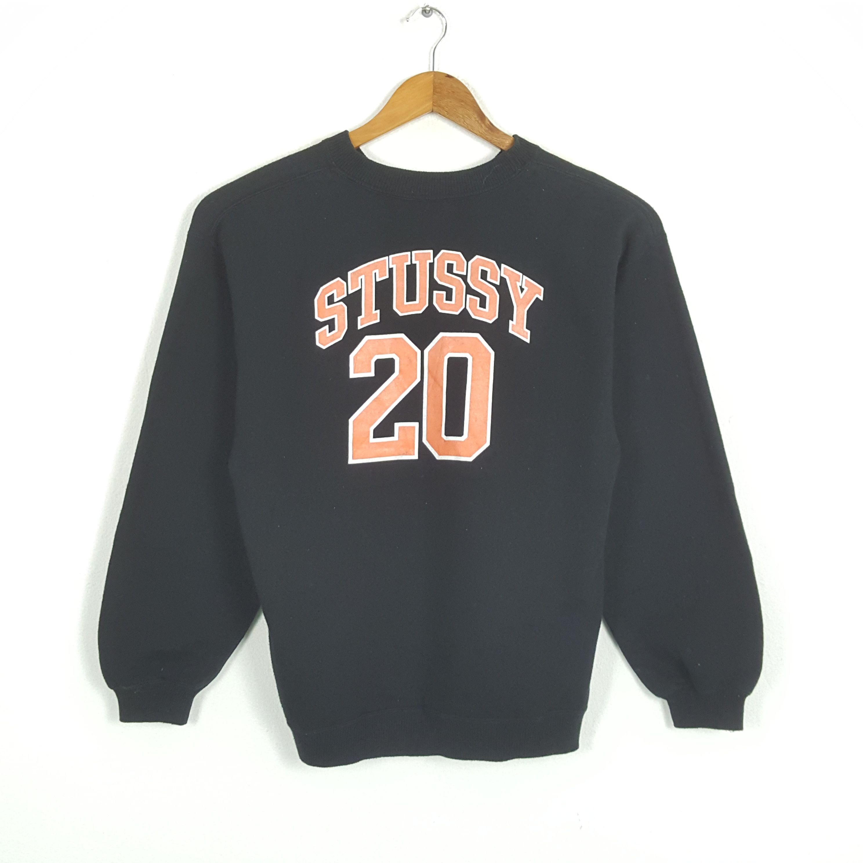 Stussy × Vintage Vintage STUSSY New York Yankees Style Streetwear Sweatshirt Size US M / EU 48-50 / 2 - 1 Thumbnail