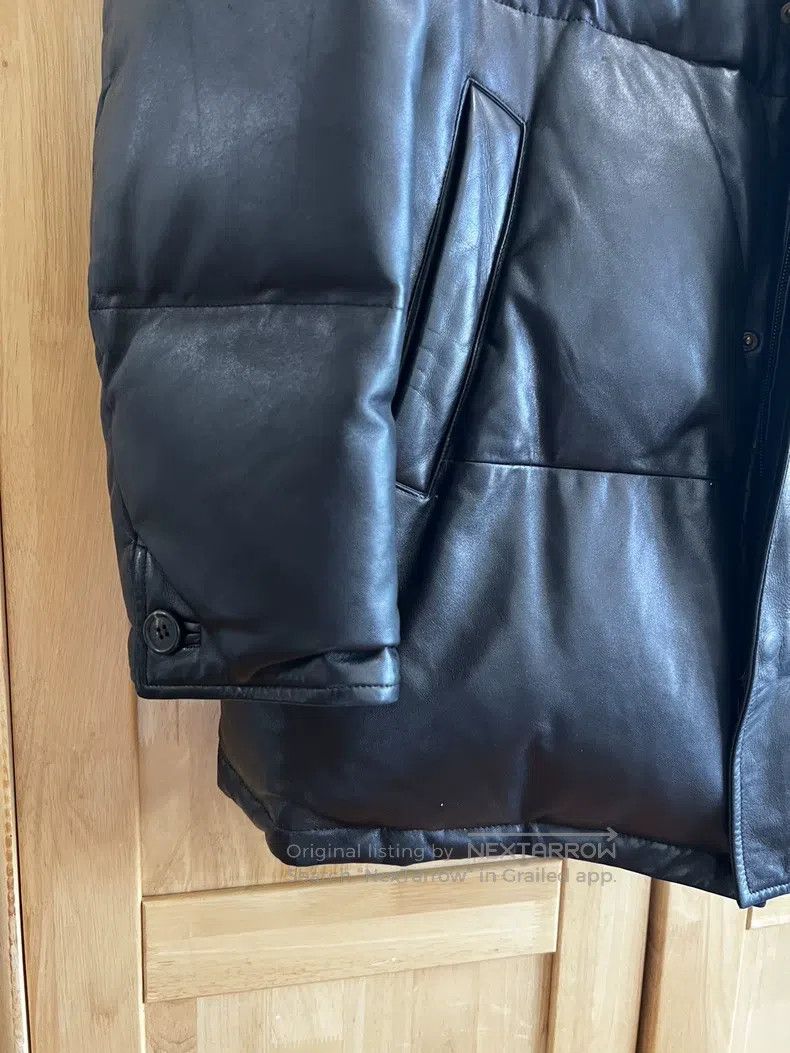 Brioni Brioni Leather Jacket Down Coat Size US XL / EU 56 / 4 - 5 Thumbnail