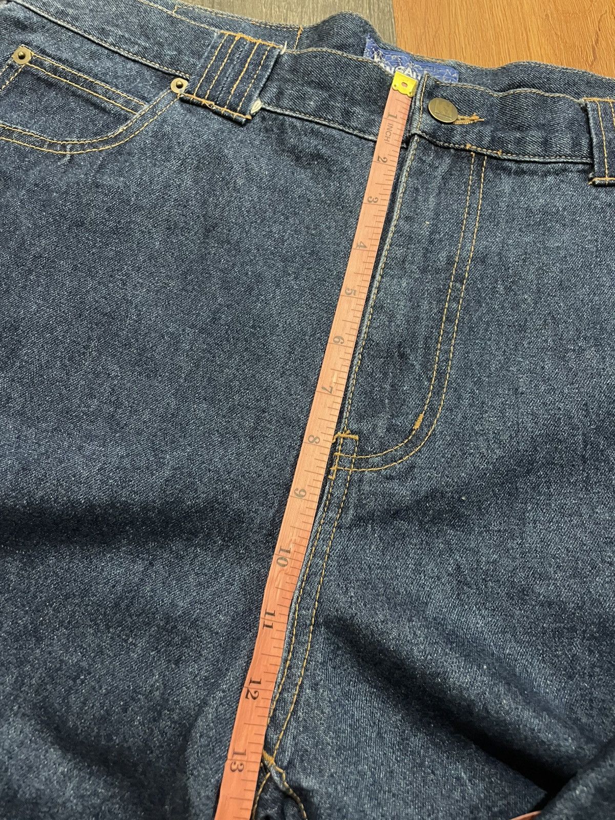 Kansai Yamamoto Kansai Man Dragon Embroidery Baggy Jeans Made in Japan Size US 38 / EU 54 - 12 Thumbnail