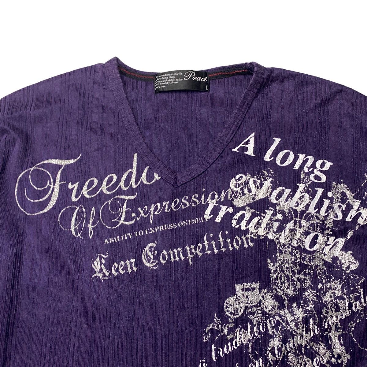 Hysteric Glamour × If Six Was Nine × Japanese Brand Pract Japanese Poem Tattoo CH Thermal Longsleeve Size US S / EU 44-46 / 1 - 2 Thumbnail