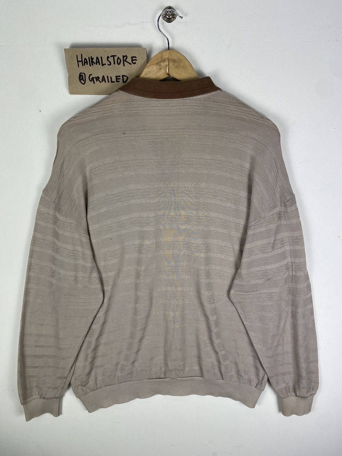 Aran Isles Knitwear Vintage 90’s Grand Slam Knit Polo Shirt striped Size US M / EU 48-50 / 2 - 4 Thumbnail