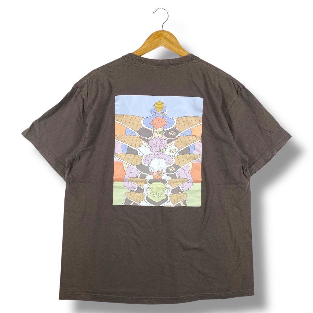 Anime Dragon Ball Z GINYU FORCE Team Anime Graphic Tee Shirt Size US XL / EU 56 / 4 - 1 Thumbnail