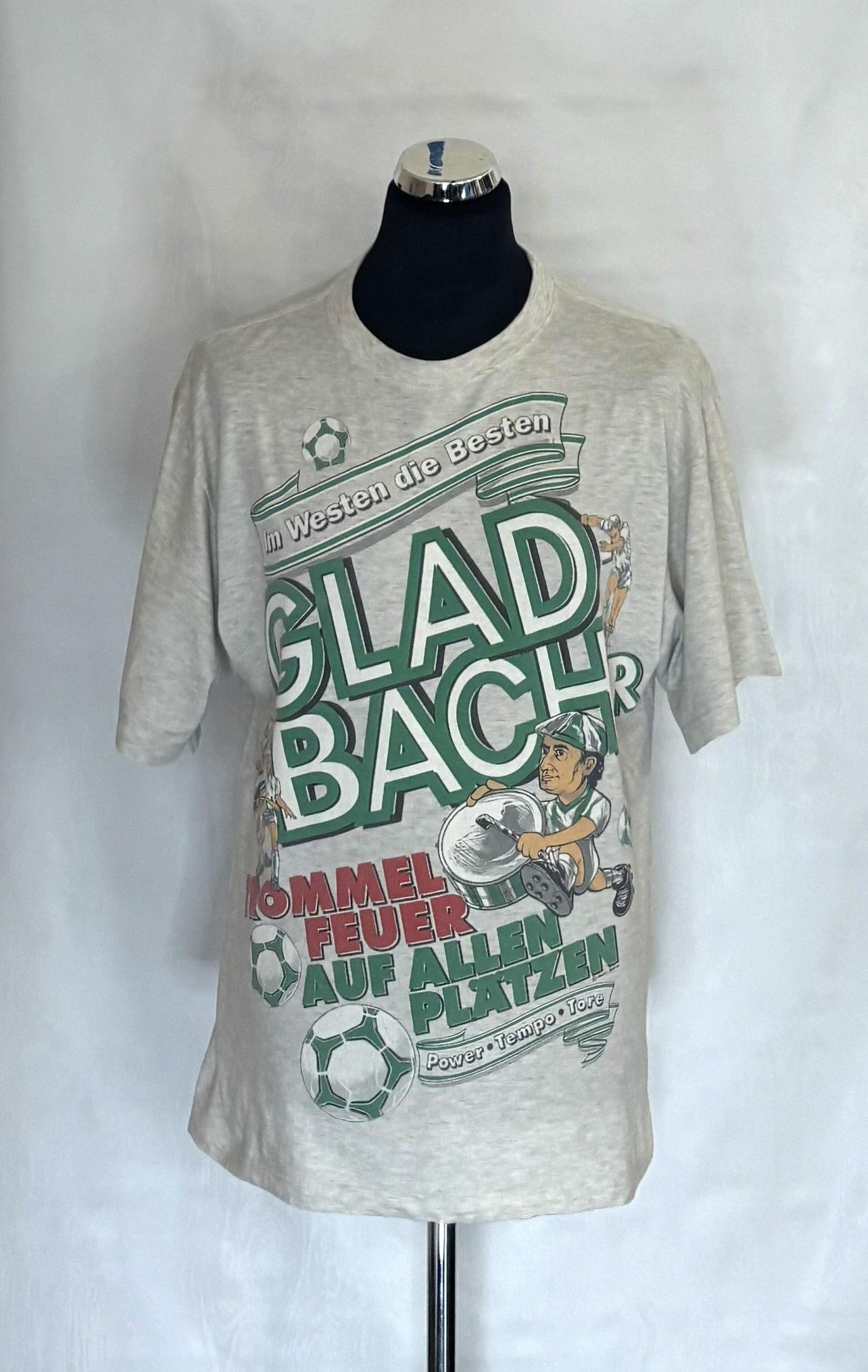 Vintage Borussia Monchengladbach 90s vintage Atelier Nadine Size. L Size US XL / EU 56 / 4 - 1 Thumbnail