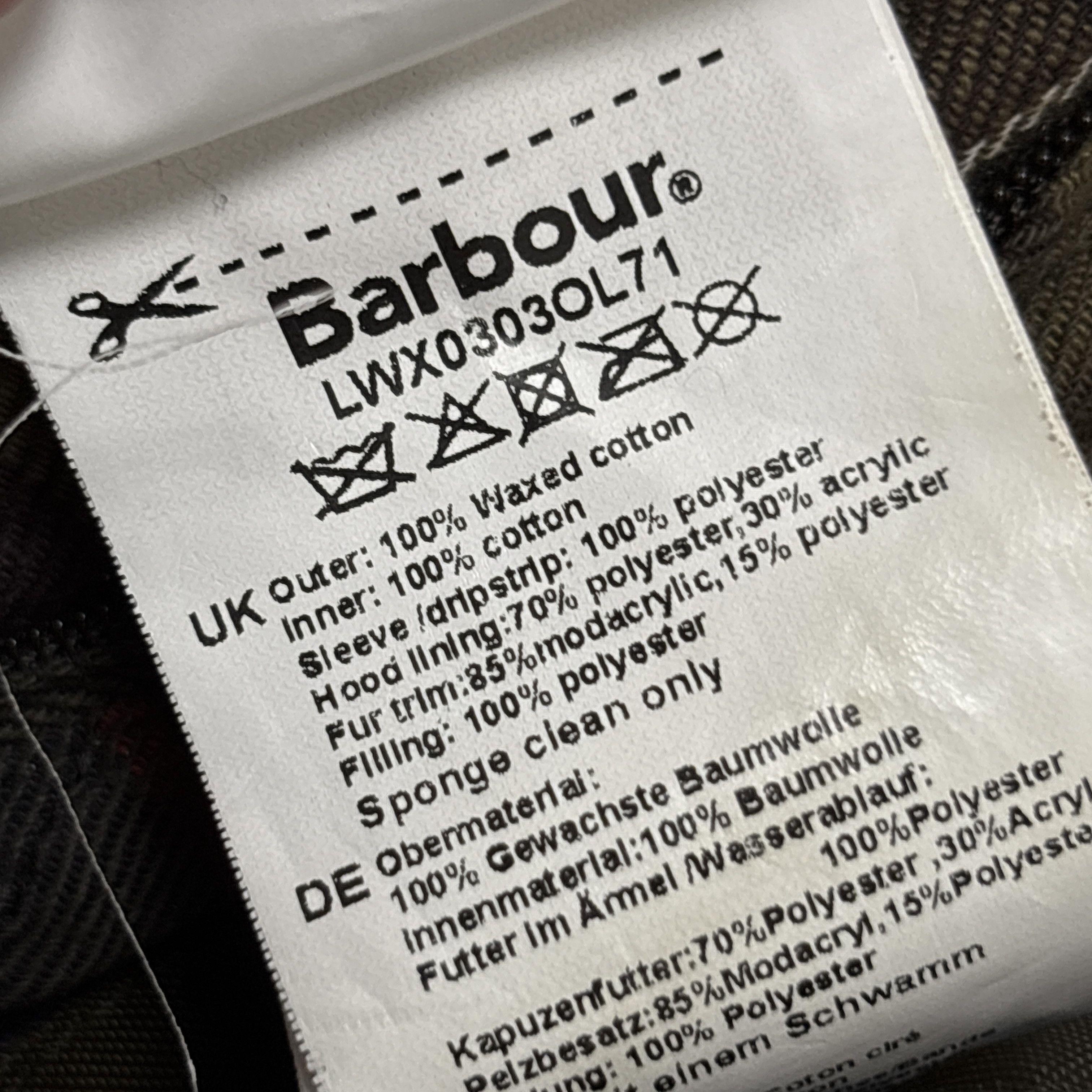 Barbour Barbour Wax Jacket Kelsall Womens Coat Faux Fur Tartan Lined Size M / US 6-8 / IT 42-44 - 24 Thumbnail