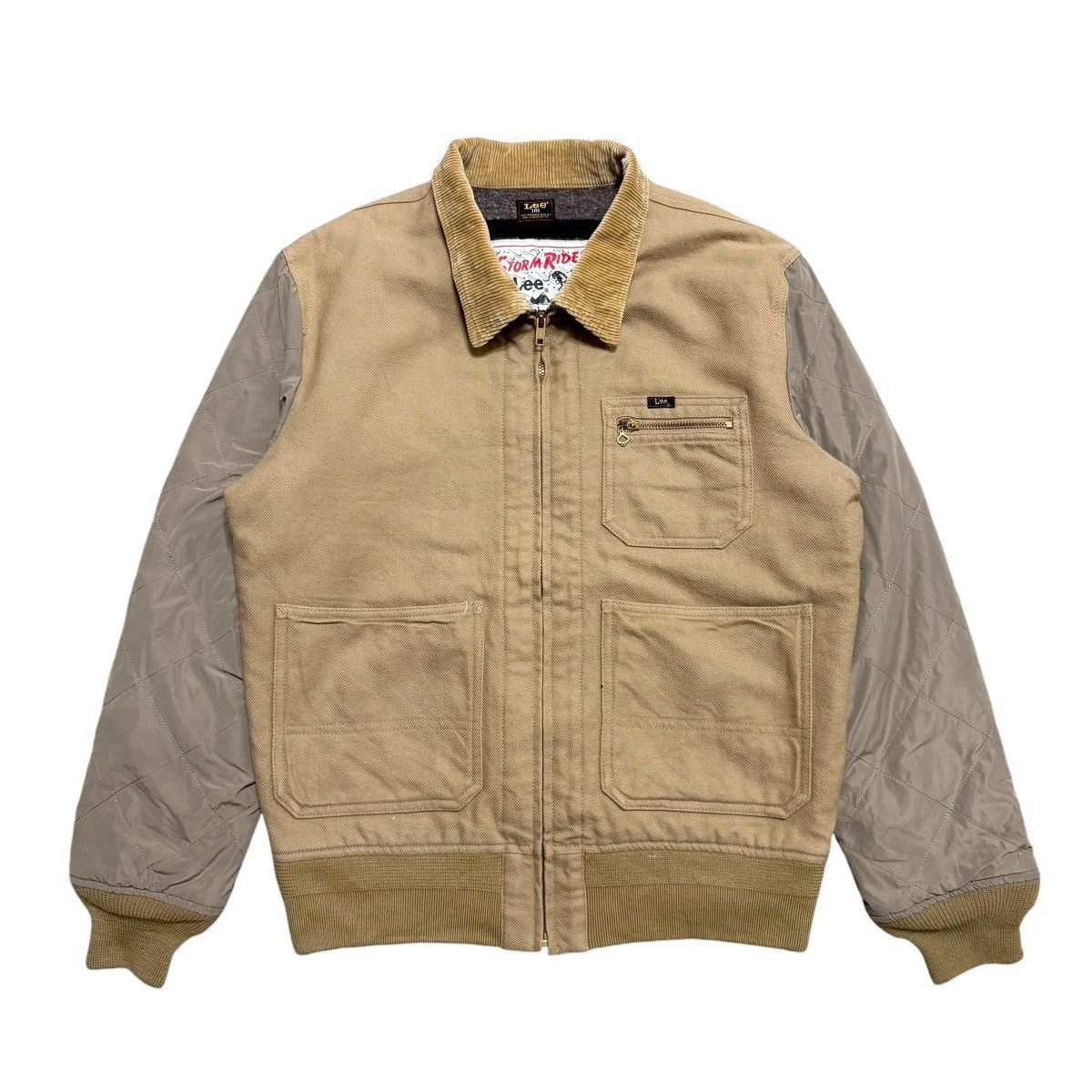 Lee Vintage Lee Storm Rider Bomber Jacket Size US L / EU 52-54 / 3 - 1 Thumbnail