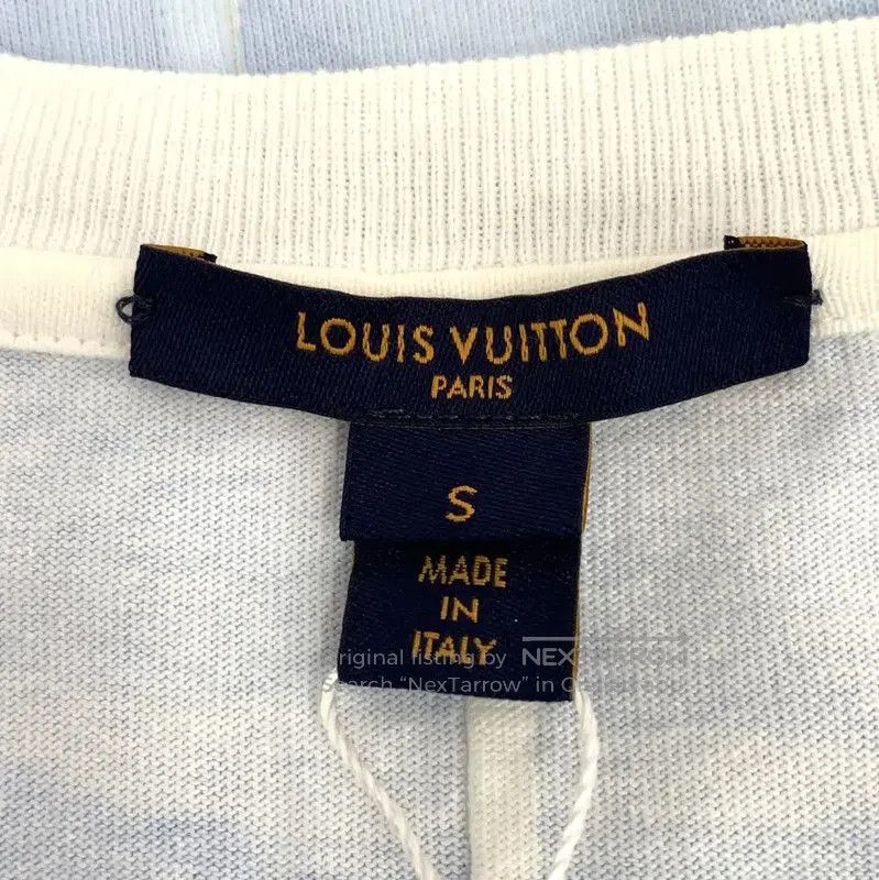 Louis Vuitton Louis Vuitton Light Blue Cotton Women's T. Size S / US 4 / IT 40 - 5 Thumbnail