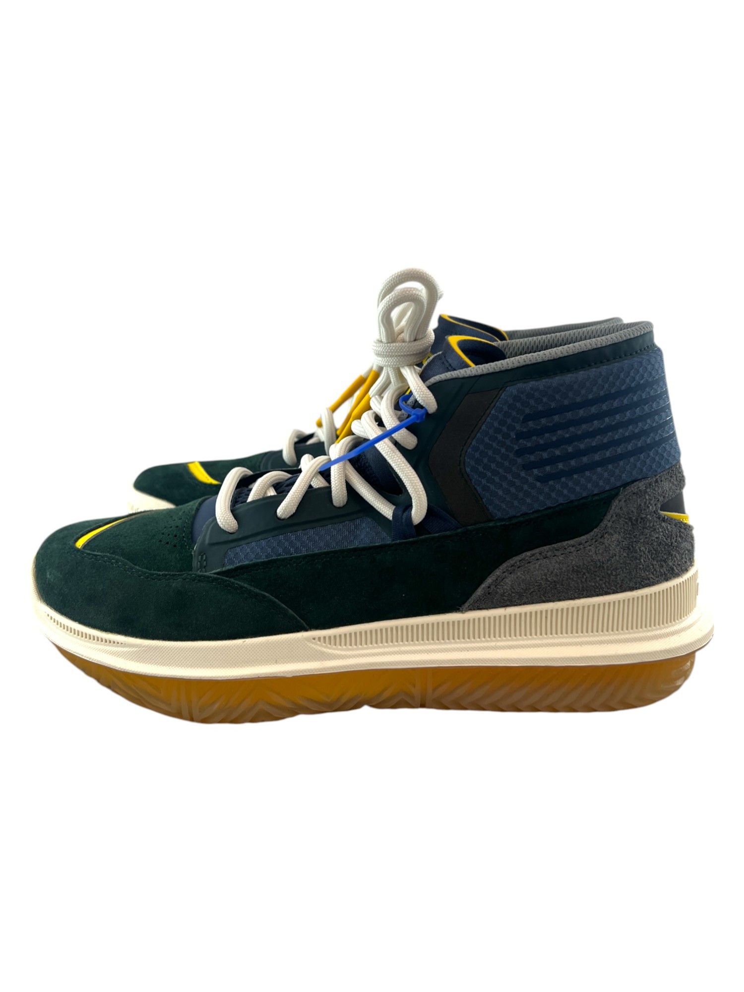 New Balance New Balance Kawhi Leonard Hi Top Men's Sz 10 Green/Blue Size US 10 / EU 43 - 6 Thumbnail