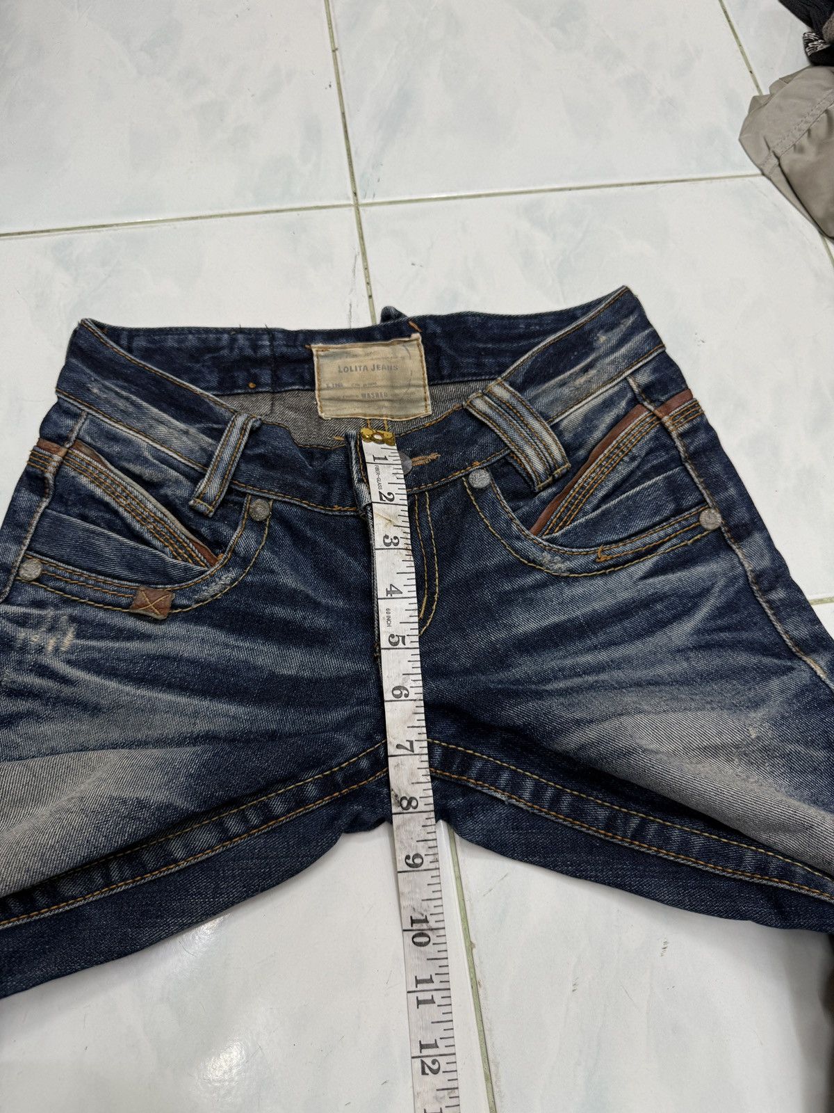 14th Addiction 🔥🔥🔥ARCHIVE VINTAGE LOLITA FLARE JEANS Size 26" / US 2 / IT 38 - 19 Thumbnail