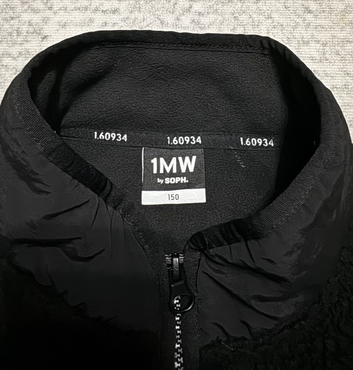 Sophnet. 1MW by SOPHNET. Black Fleece Jacket Size M / US 6-8 / IT 42-44 - 4 Thumbnail