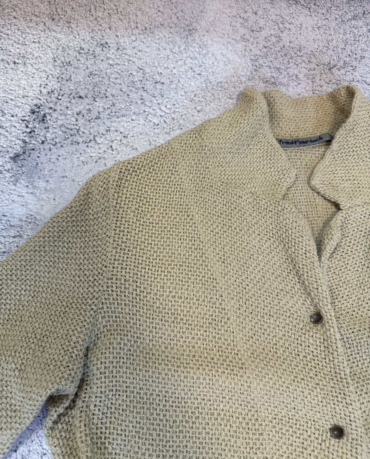 Other Transit Par Such Italy Longline Cardigan Coatigan Shirt Size S / US 4 / IT 40 - 9 Thumbnail