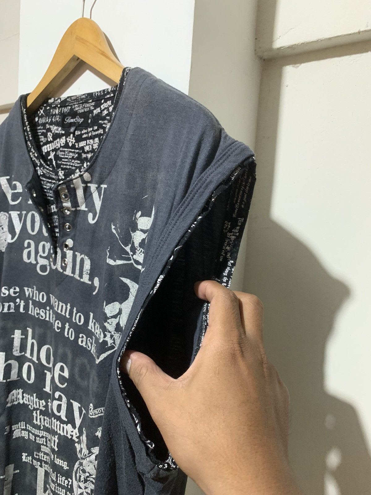 Hysteric Glamour × Mastermind Japan Japanese Time Step Undercover Style Double Layer Tank Top Size US XL / EU 56 / 4 - 5 Thumbnail