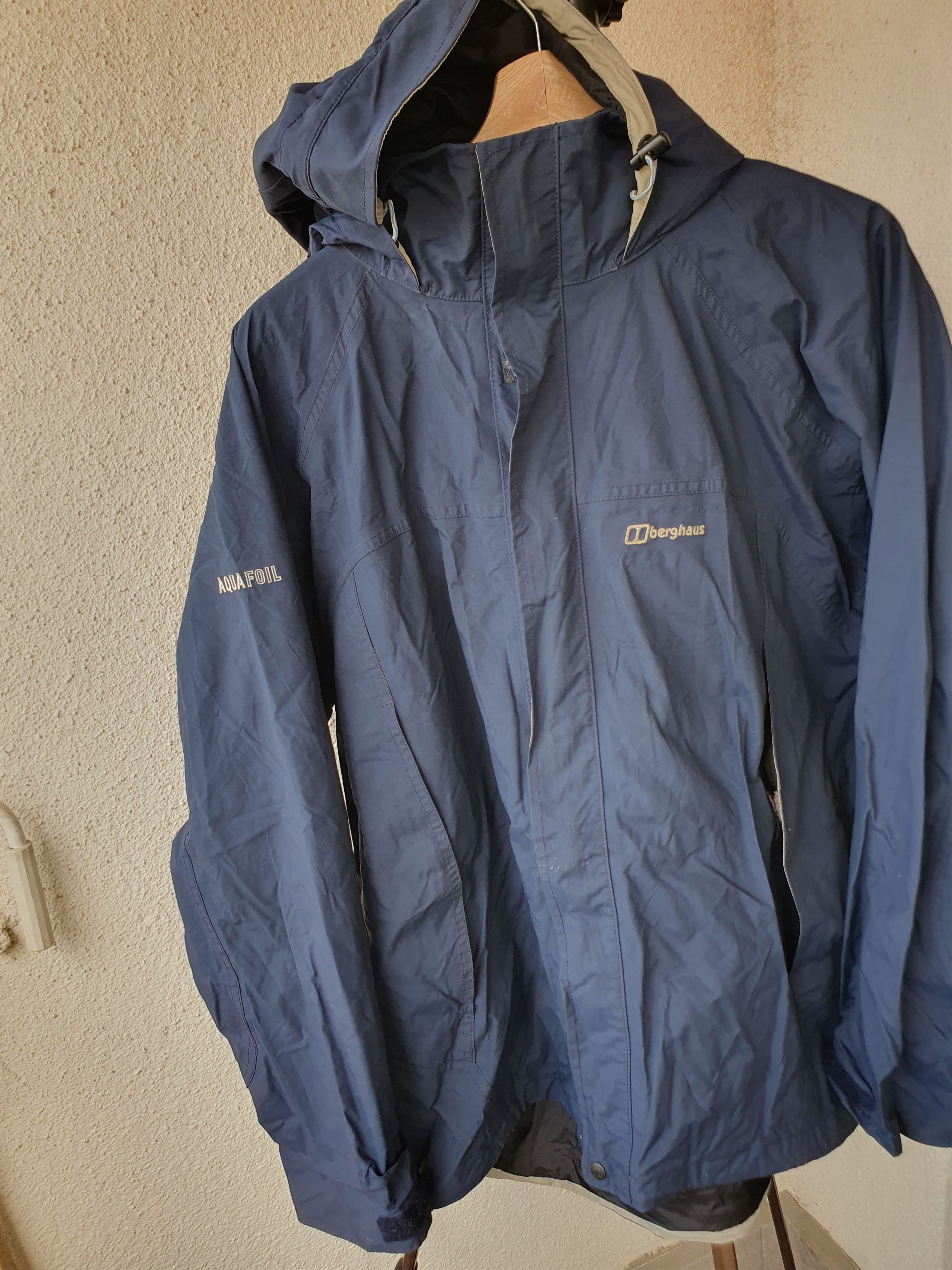 Berghaus Berghaus Aqua Foil Shell Jacket Lightweigh hooded sz L Size US L / EU 52-54 / 3 - 2 Thumbnail
