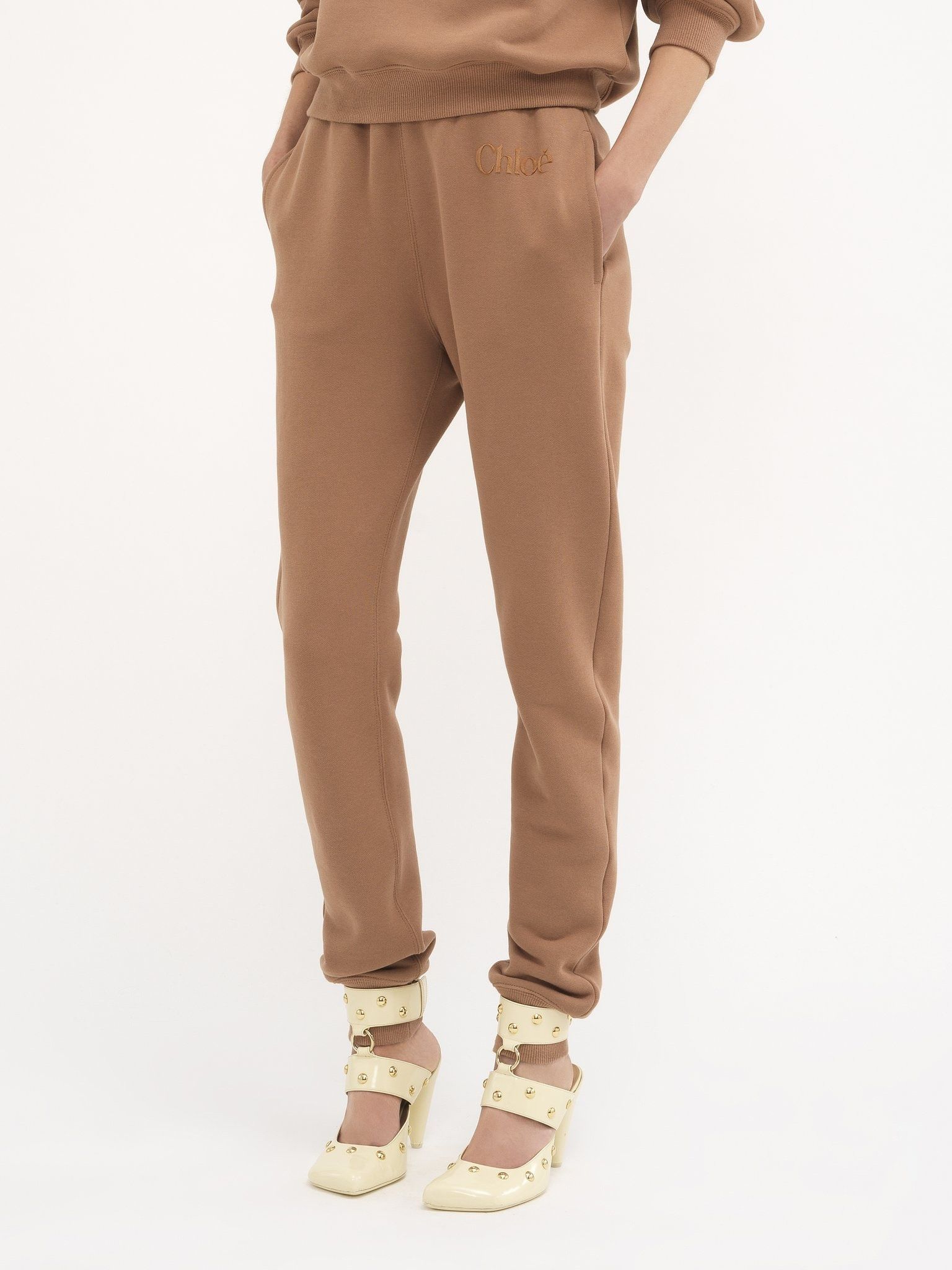Chloe o1loc1c11025 Sweatpant in Blush Nude Size 25" / US 0 / IT 36 - 3 Thumbnail