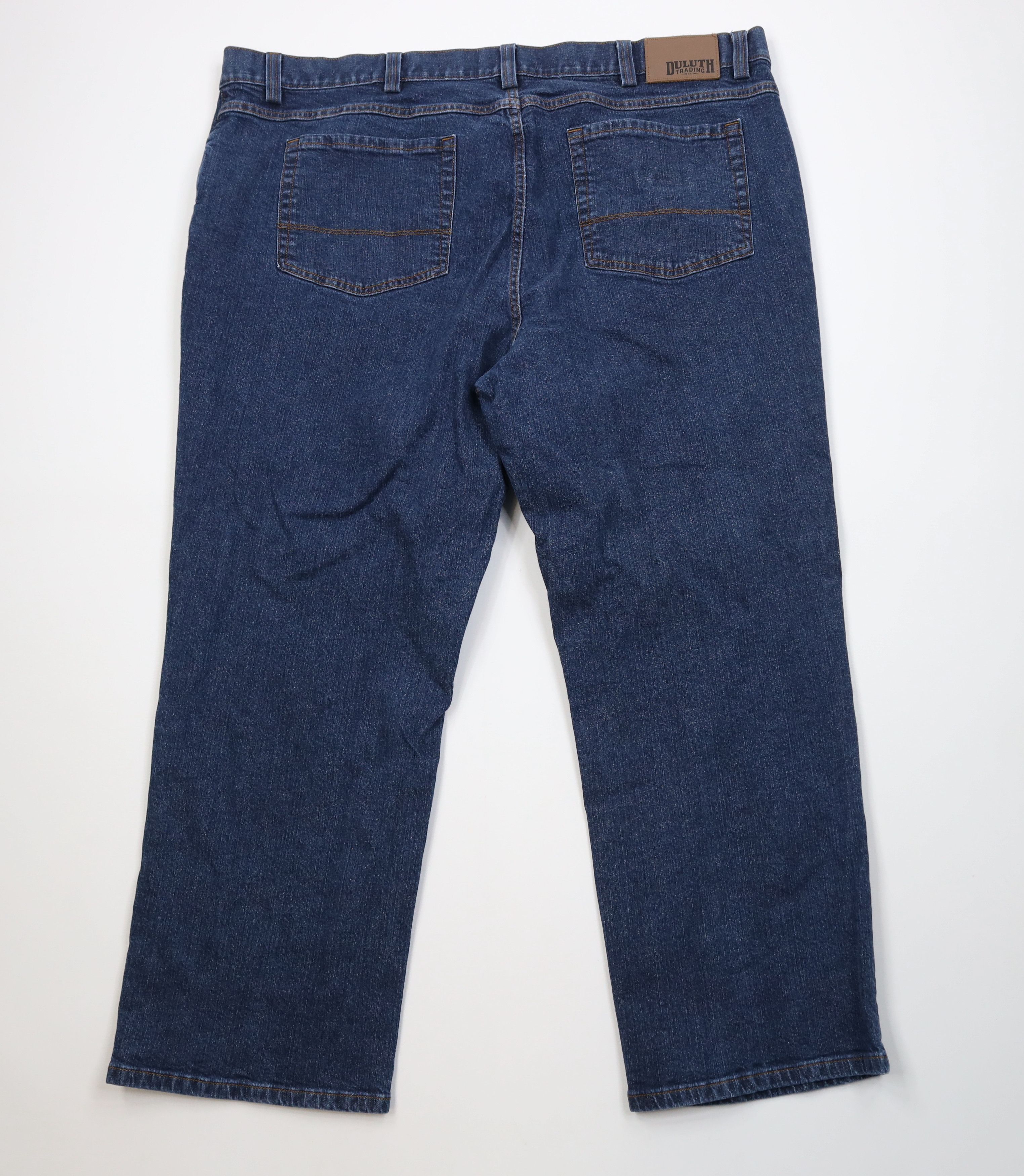 Duluth Trading Company Duluth Trading Co Wide Leg Flex Weekender Denim Jeans Blue Size US 44 / EU 60 - 9 Thumbnail