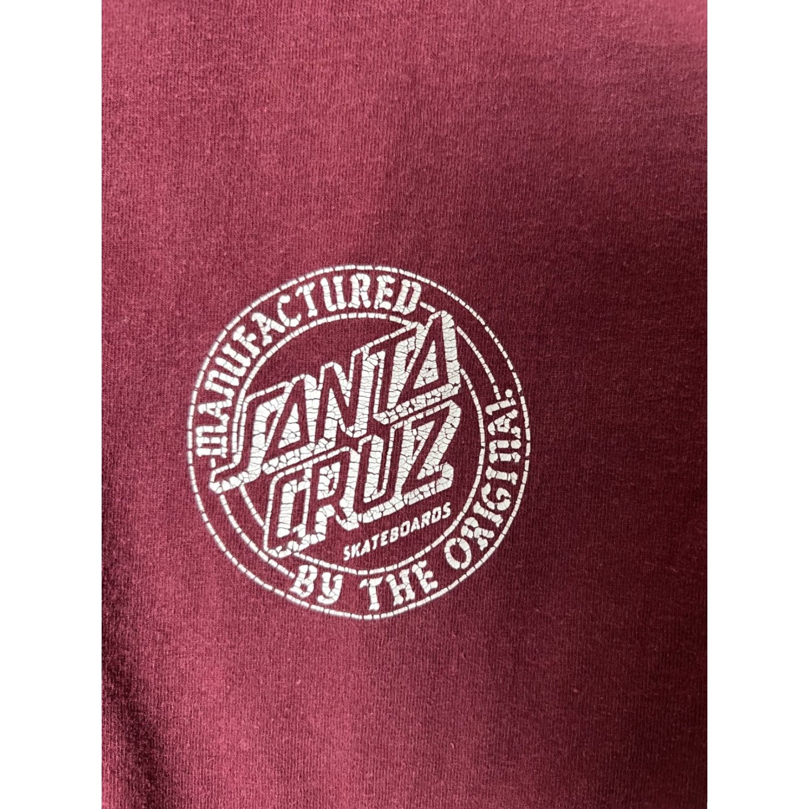 Vintage VINTAGE Santa Cruz T-Shirt Shirt Mens M Red 90s Beach Logo Double-Sided Vintage 2000s Size US M / EU 48-50 / 2 - 3 Thumbnail