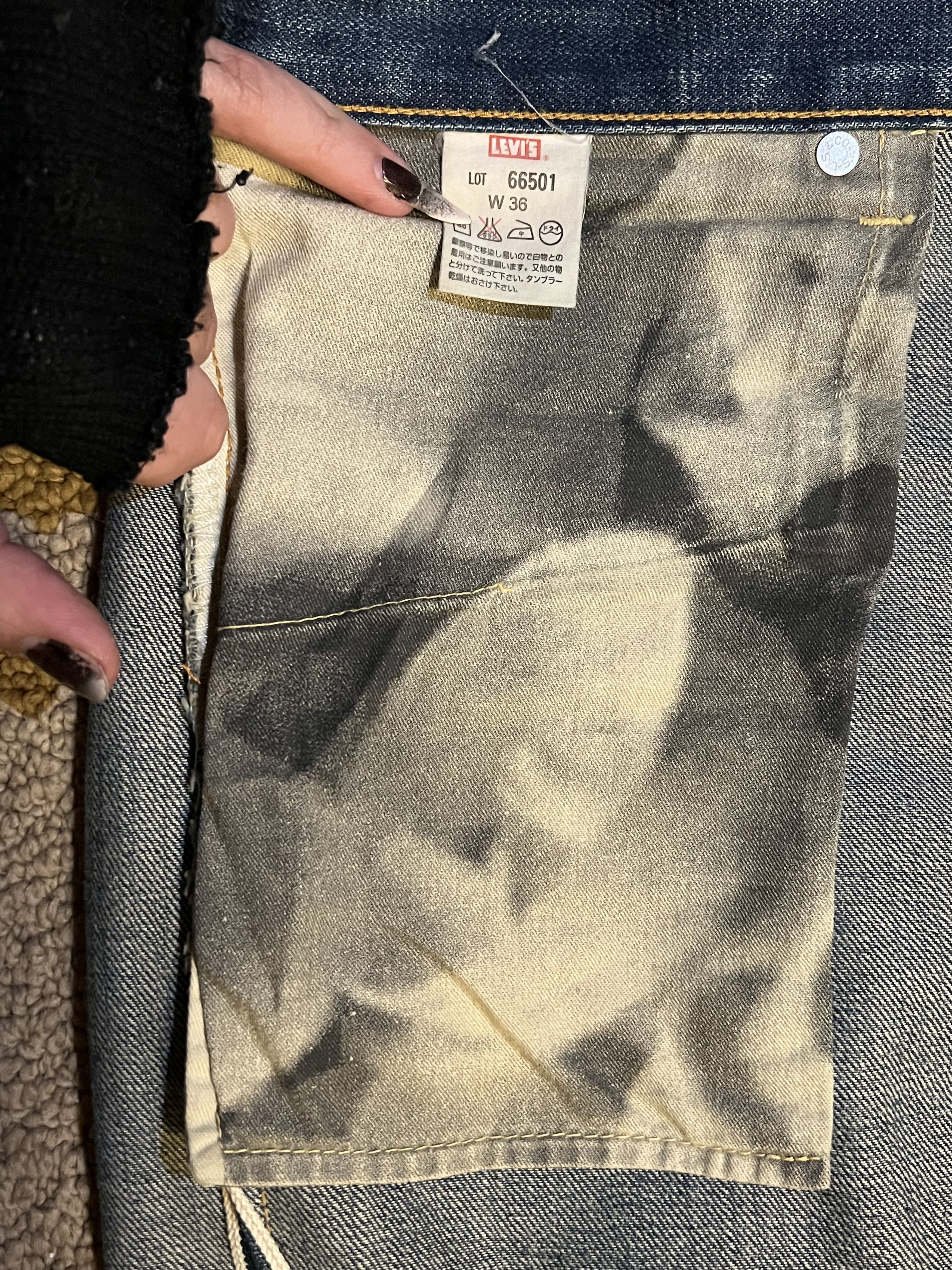 Levi's Levi x Futura 39meg denim set 2005 Size US 36 / EU 52 - 13 Thumbnail