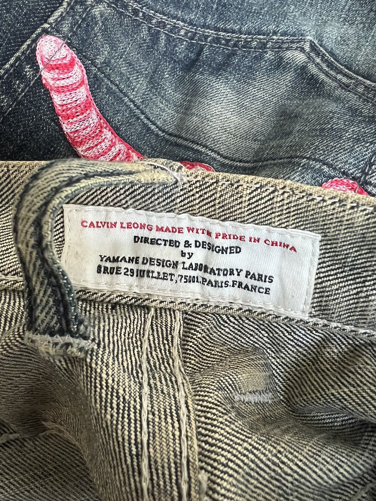 Evisu OG Evisu Yamane Laboratory Paris Daicock Selvage 2 Way Denim Size US 32 / EU 48 - 21 Thumbnail