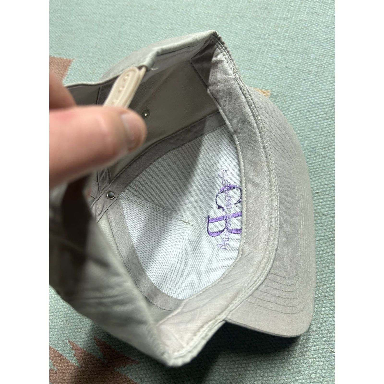 Vintage VINTAGE Cocoa SnapBack Hat Cap Beach Florida Calvin Klein parody logo embroidered Mens Adjustable Gray Size ONE SIZE - 6 Thumbnail