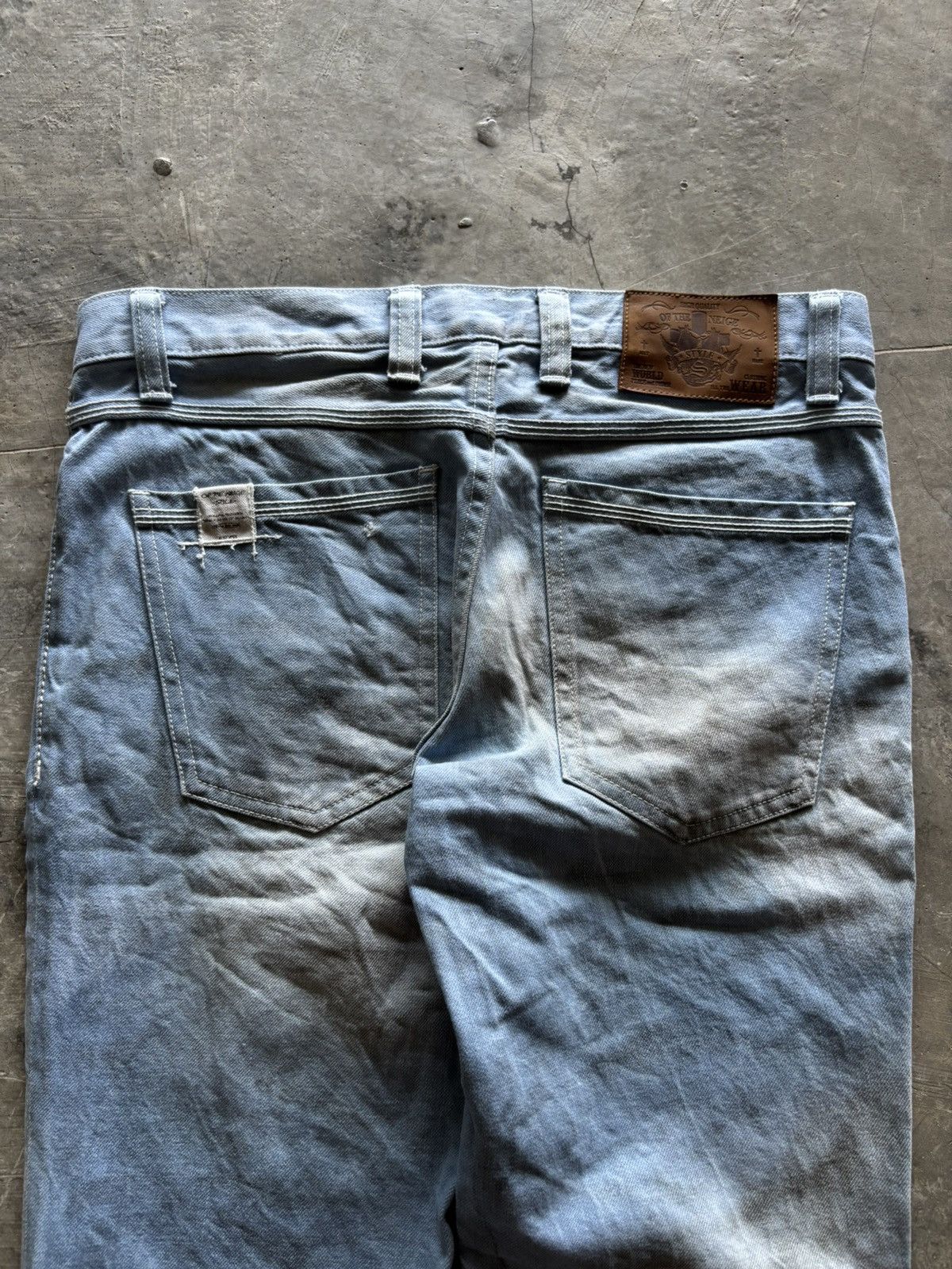 Tornado Mart OF THE NEIGE STYLE flare japanese denim whiskered washed Size US 32 / EU 48 - 14 Thumbnail