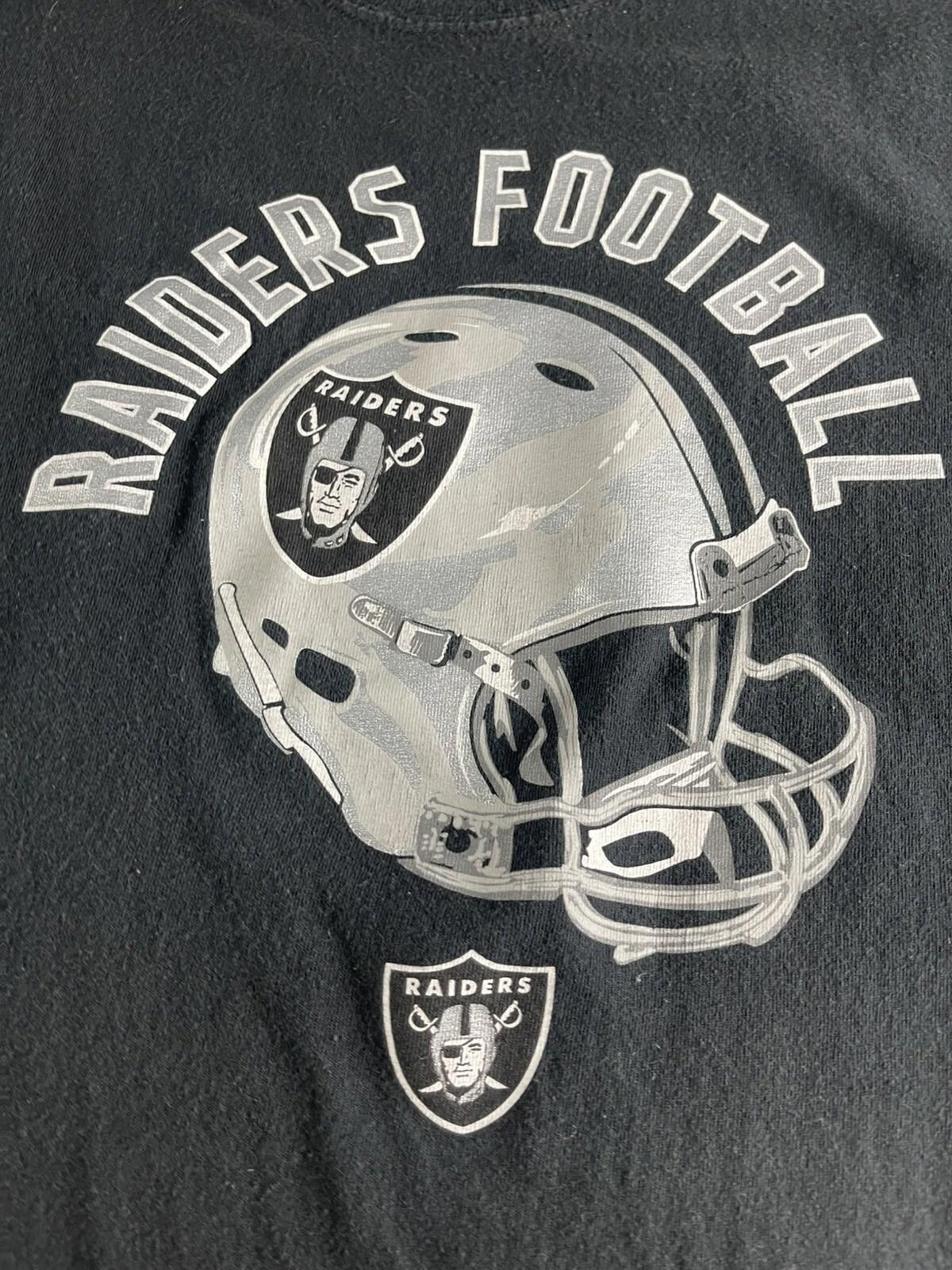 Other Vintage NFL Team Apparel Raiders 2XL Shirt Graphics Black Size ONE SIZE - 7 Thumbnail