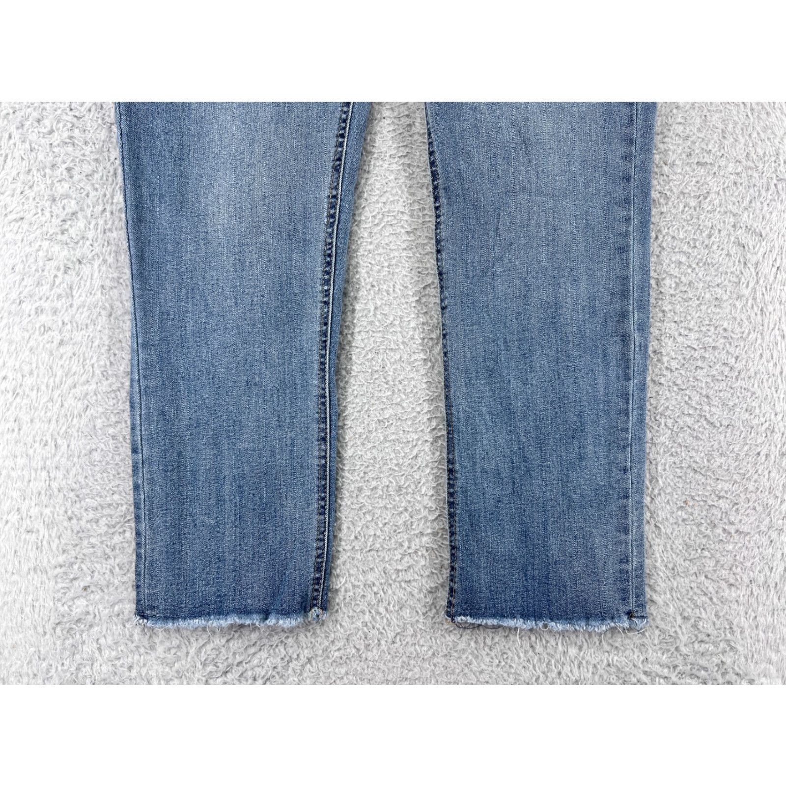 Vintage Seven7 Jeans Womens Jeans Slim High Rise Blue Denim 14 Slim Straight 5-Pocket Size 36" / US 14 / IT 50 - 6 Thumbnail