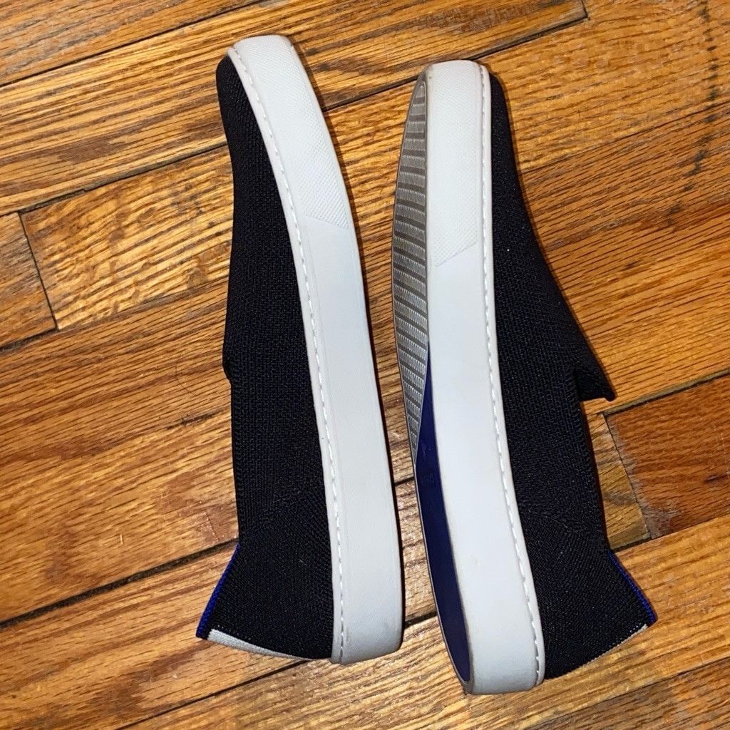 Rothy's Rothy's The Original Slip On Black Sneaker- Size 7 Size US 7 / IT 37 - 3 Thumbnail
