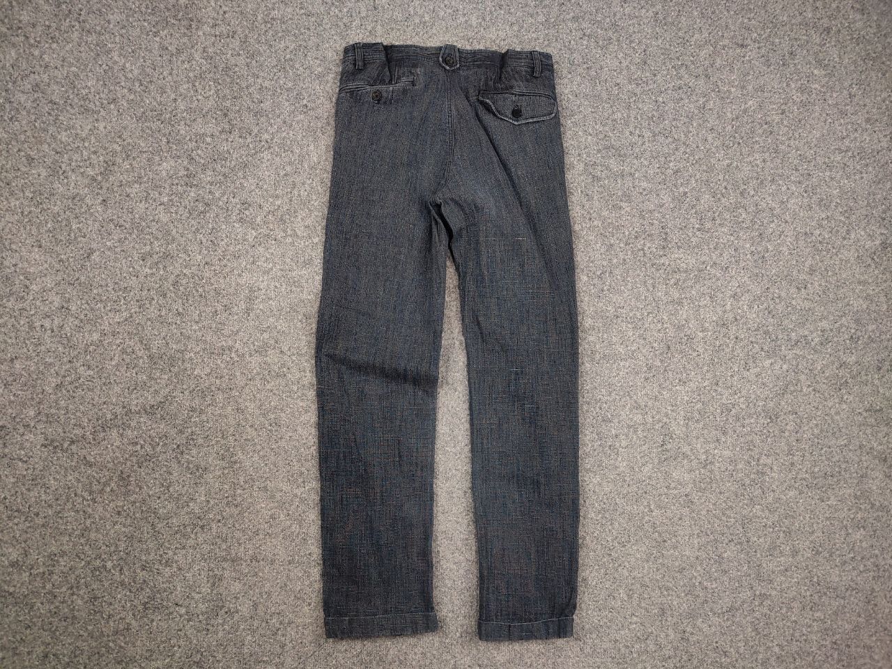 HANSEN Garments Hansen Garments Linen Blend Casual Navy Trouser Pants Size US 30 / EU 46 - 9 Thumbnail