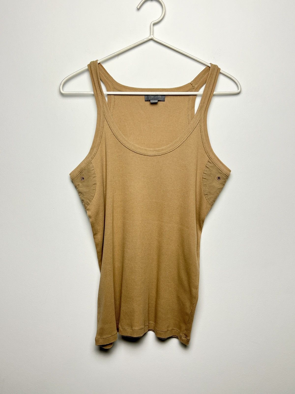 image of Acne Studios x Archival Clothing Acne Y2K Tank Top Vintage in Khaki, Men's (Size Small)