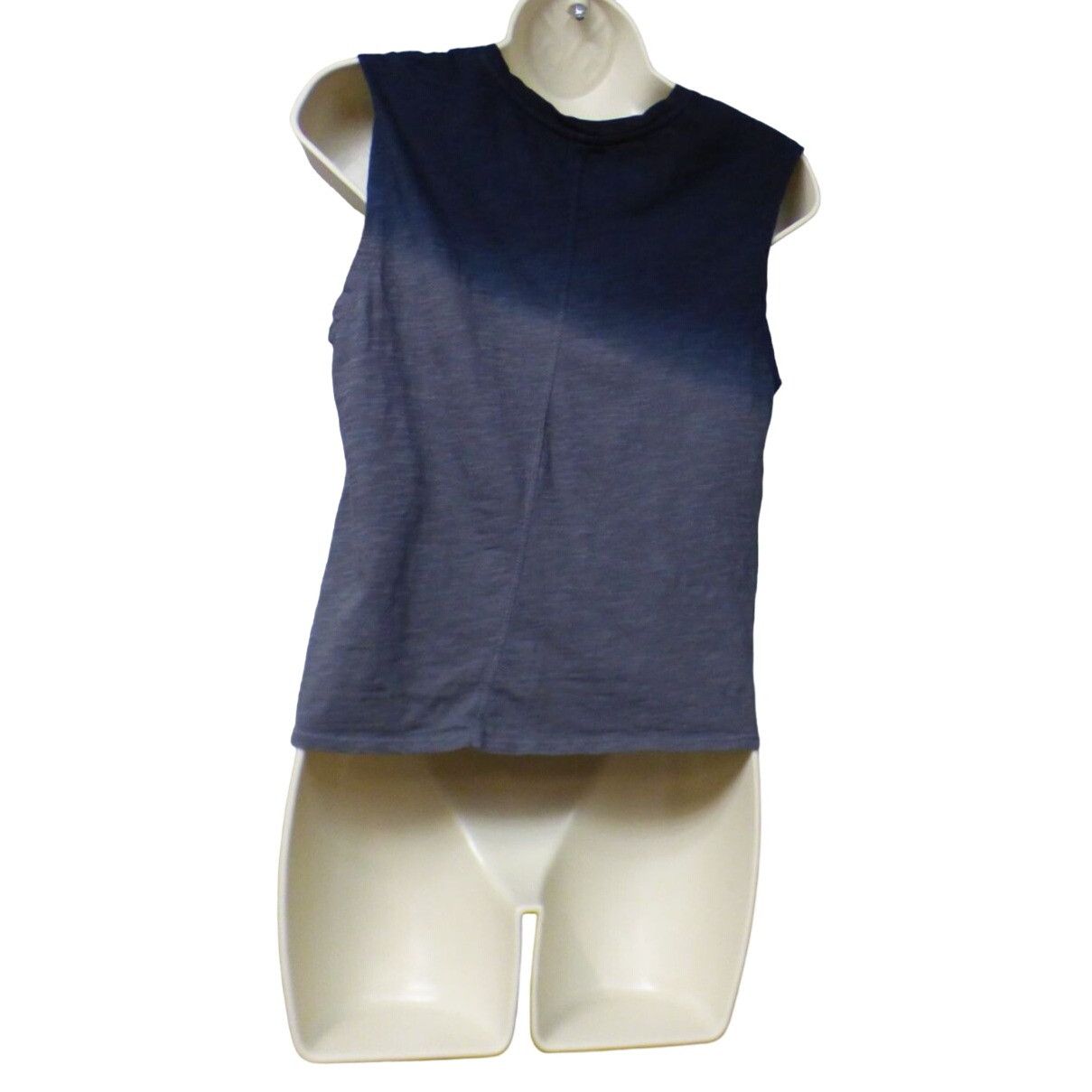 Other Zella Women’s Twist Front Dip Dye Performance Tank, Black/Gr Size S / US 4 / IT 40 - 3 Thumbnail