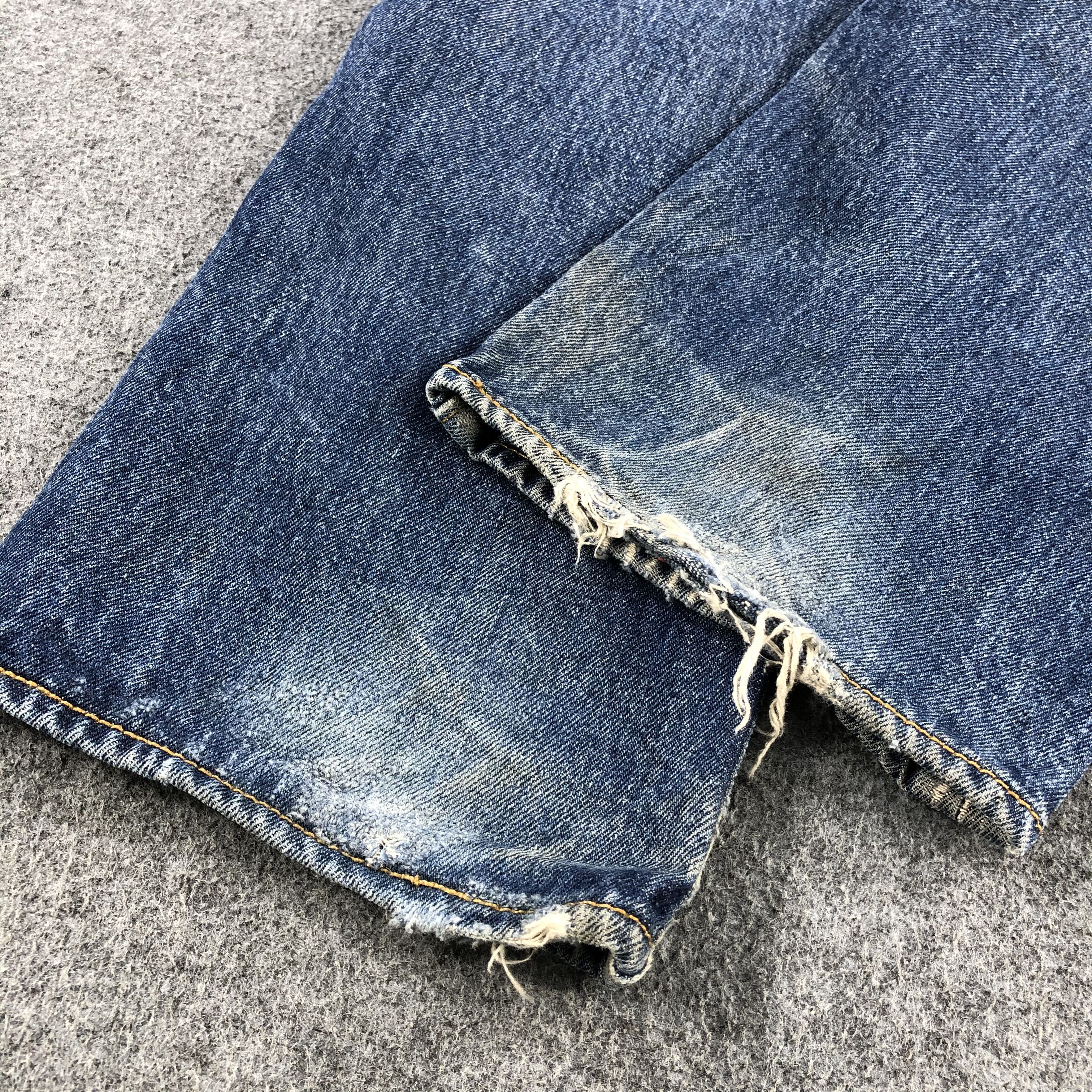 Levi's Vintage Blue Wash Levis 501 Jeans-J2225 Size US 34 / EU 50 - 6 Thumbnail