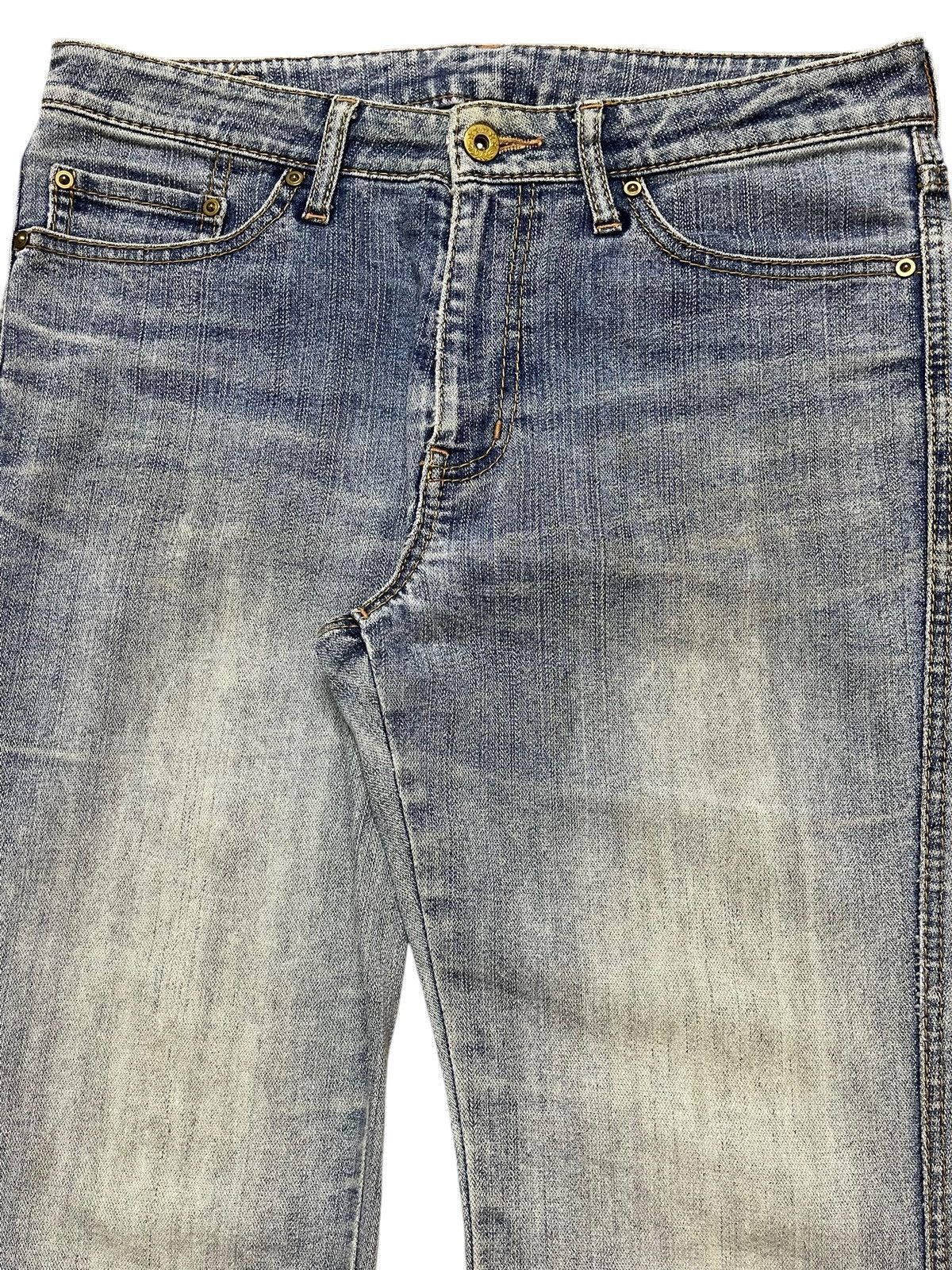 Hysteric Glamour Vintage Japan Brand Blue Wash Faded Style Flare Wide Leg Size US 30 / EU 46 - 4 Thumbnail
