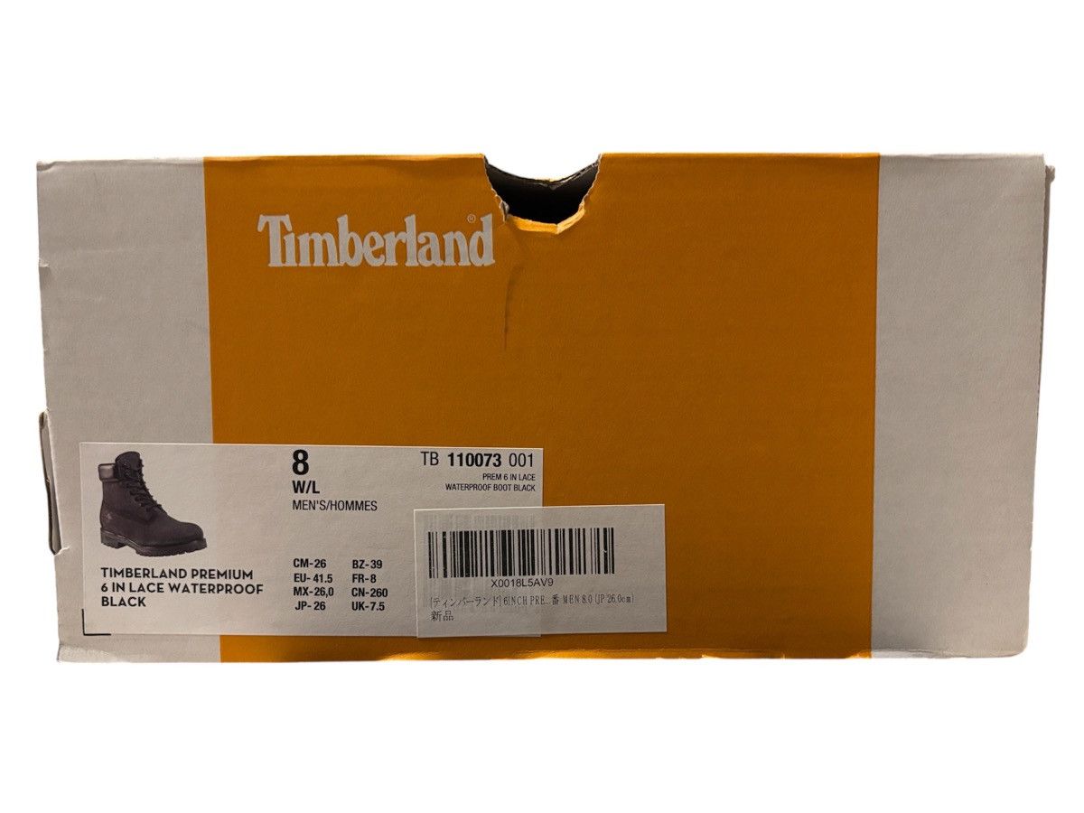 Timberland Black Timberlands Premium 6 inch boots Size US 8 / EU 41 - 9 Thumbnail