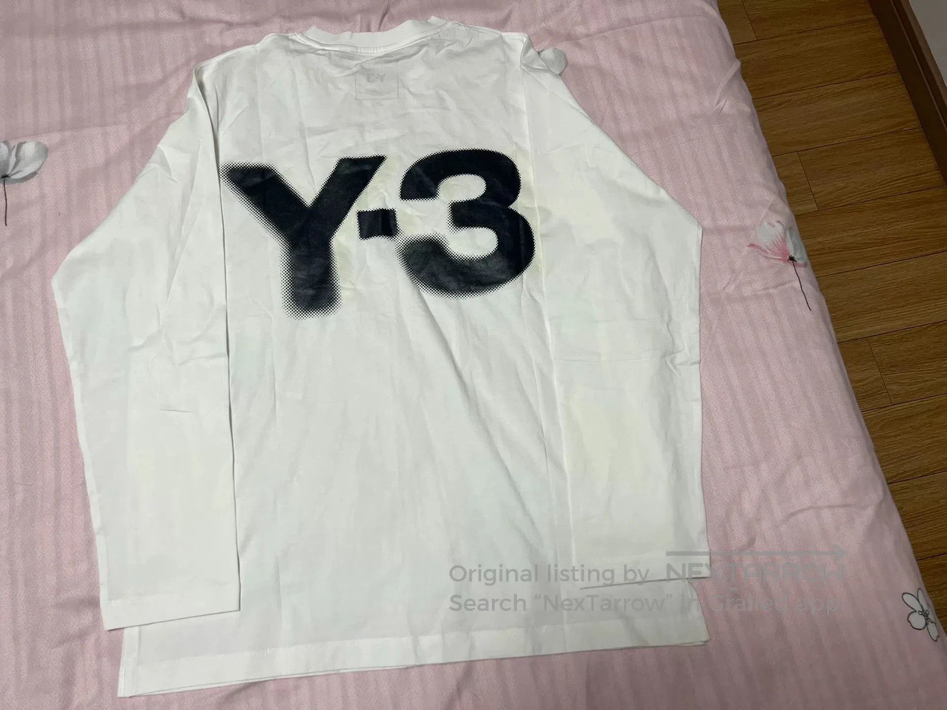 Y-3 Y-3 Men's Long Sleeve T-Shirt. Size US S / EU 44-46 / 1 - 3 Thumbnail