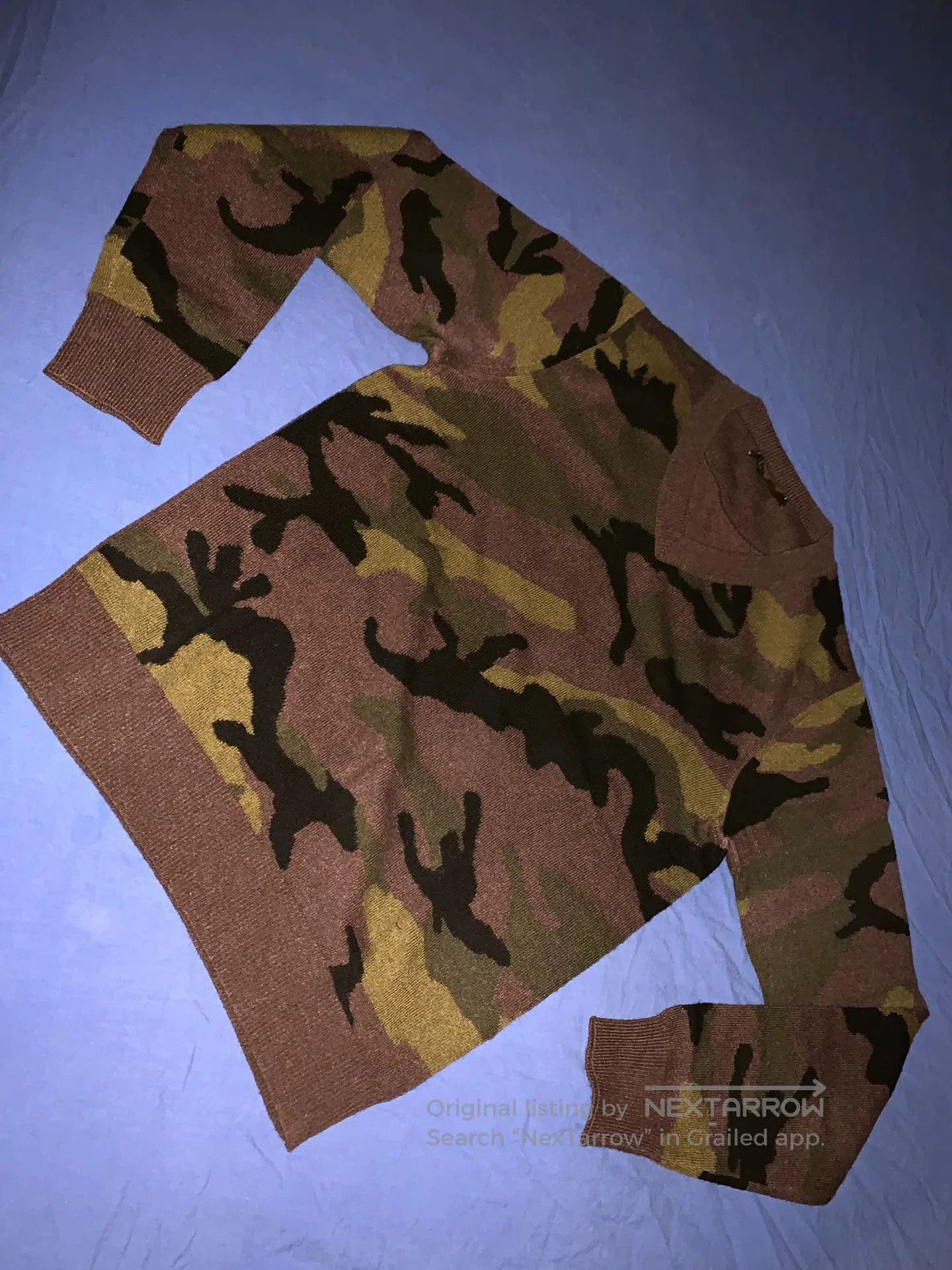 Valentino Valentino Camouflage Wool Sweater XS. Size US XS / EU 42 / 0 - 1 Thumbnail