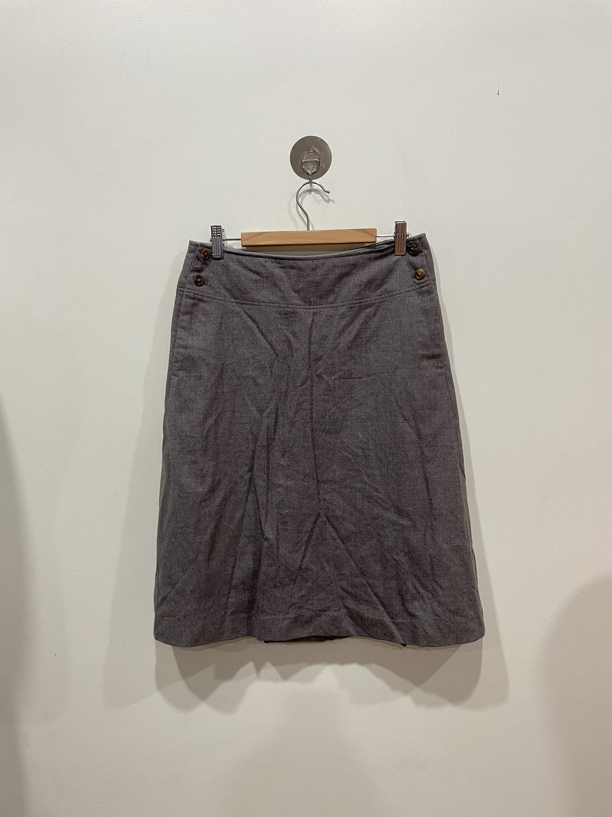 Margaret Howell Margaret Howell Half pleated midi skirt Size 32" / US 10 / IT 46 - 1 Thumbnail