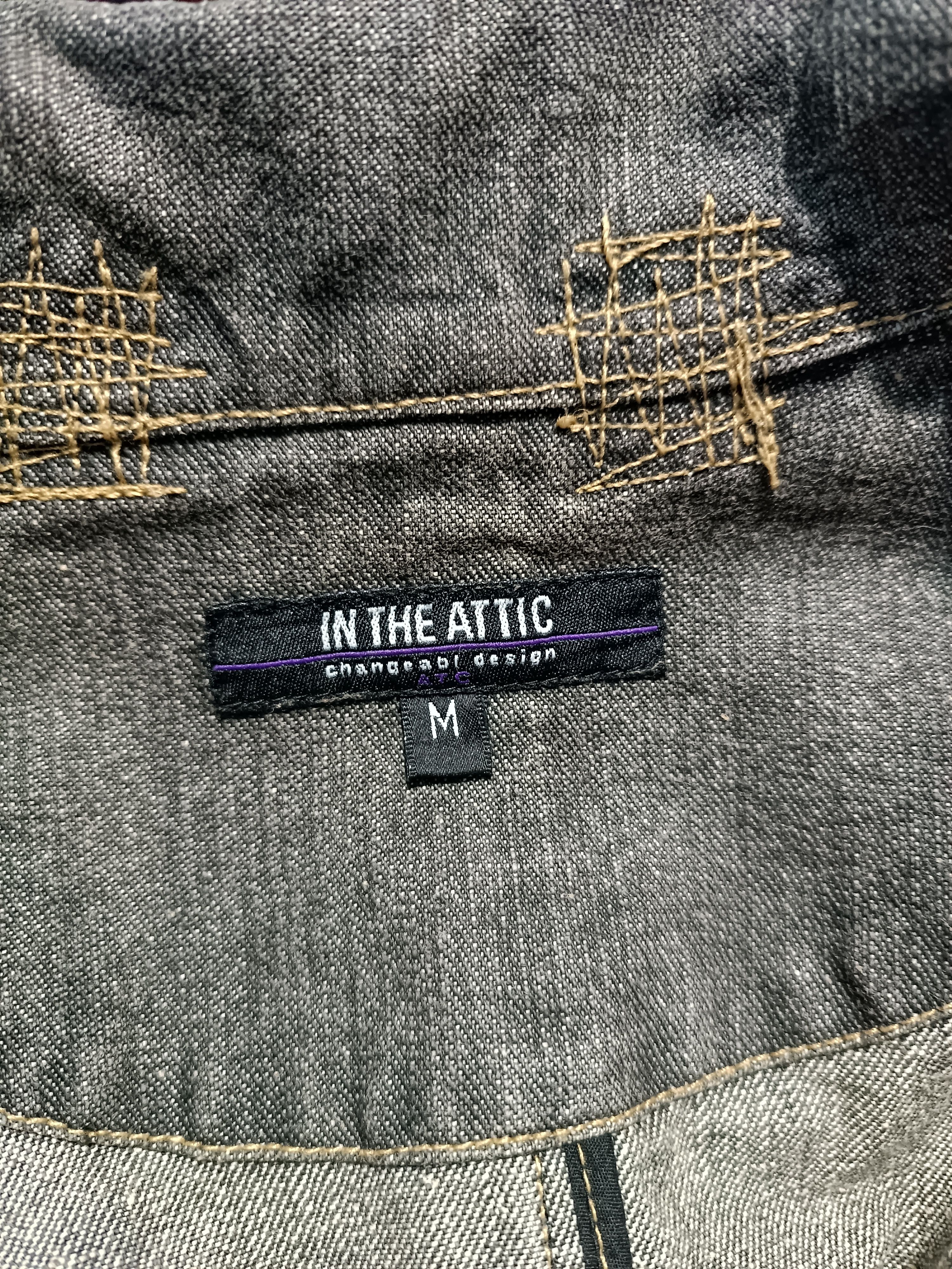 In The Attic In The Attic Mud Wash Studded Punk Jeans Denim Size US M / EU 48-50 / 2 - 10 Thumbnail
