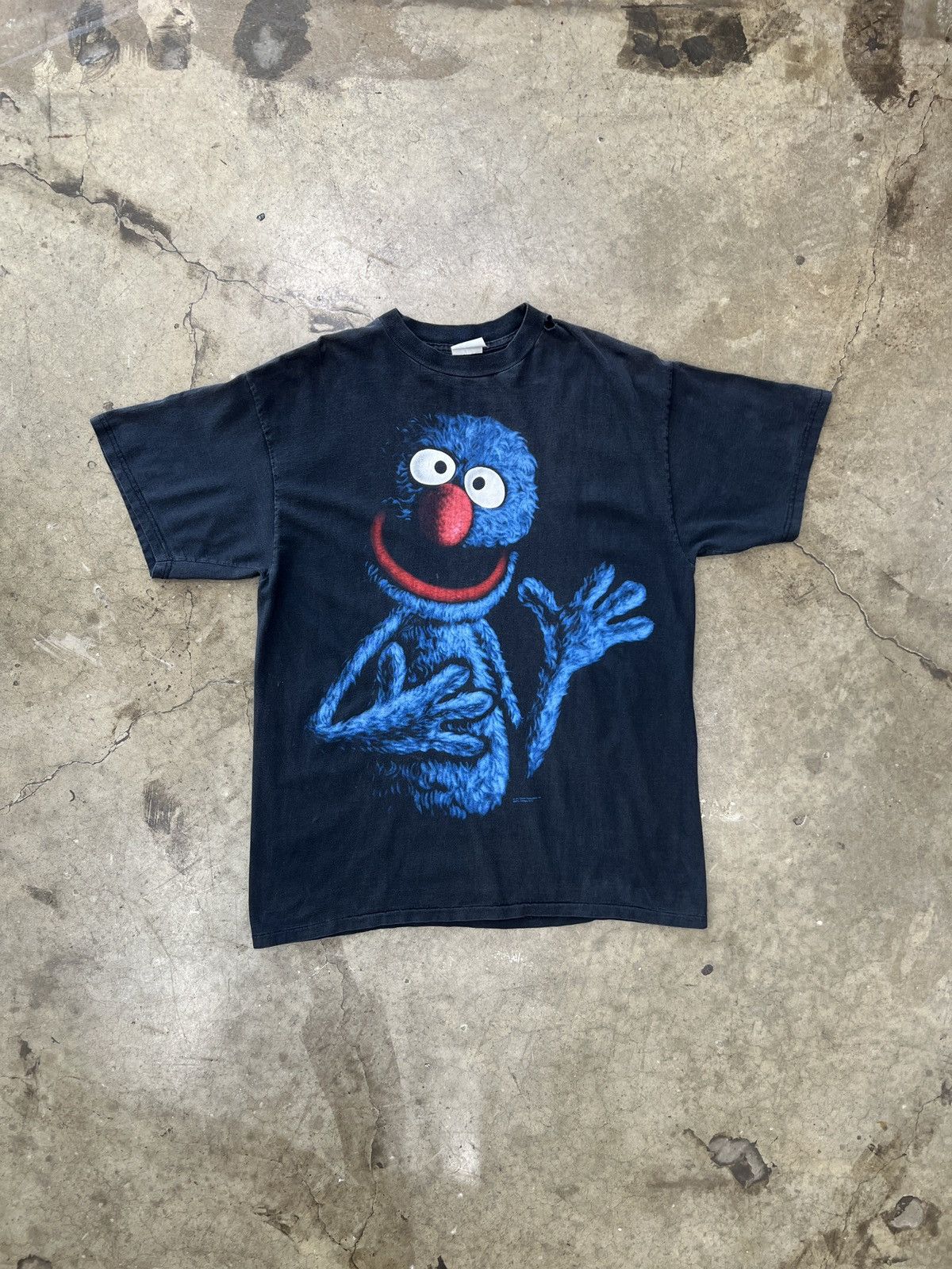 Vintage Vintage Grover Jim Henson Sesame Street TV Shadow Tee XL Size US XL / EU 56 / 4 - 2 Thumbnail