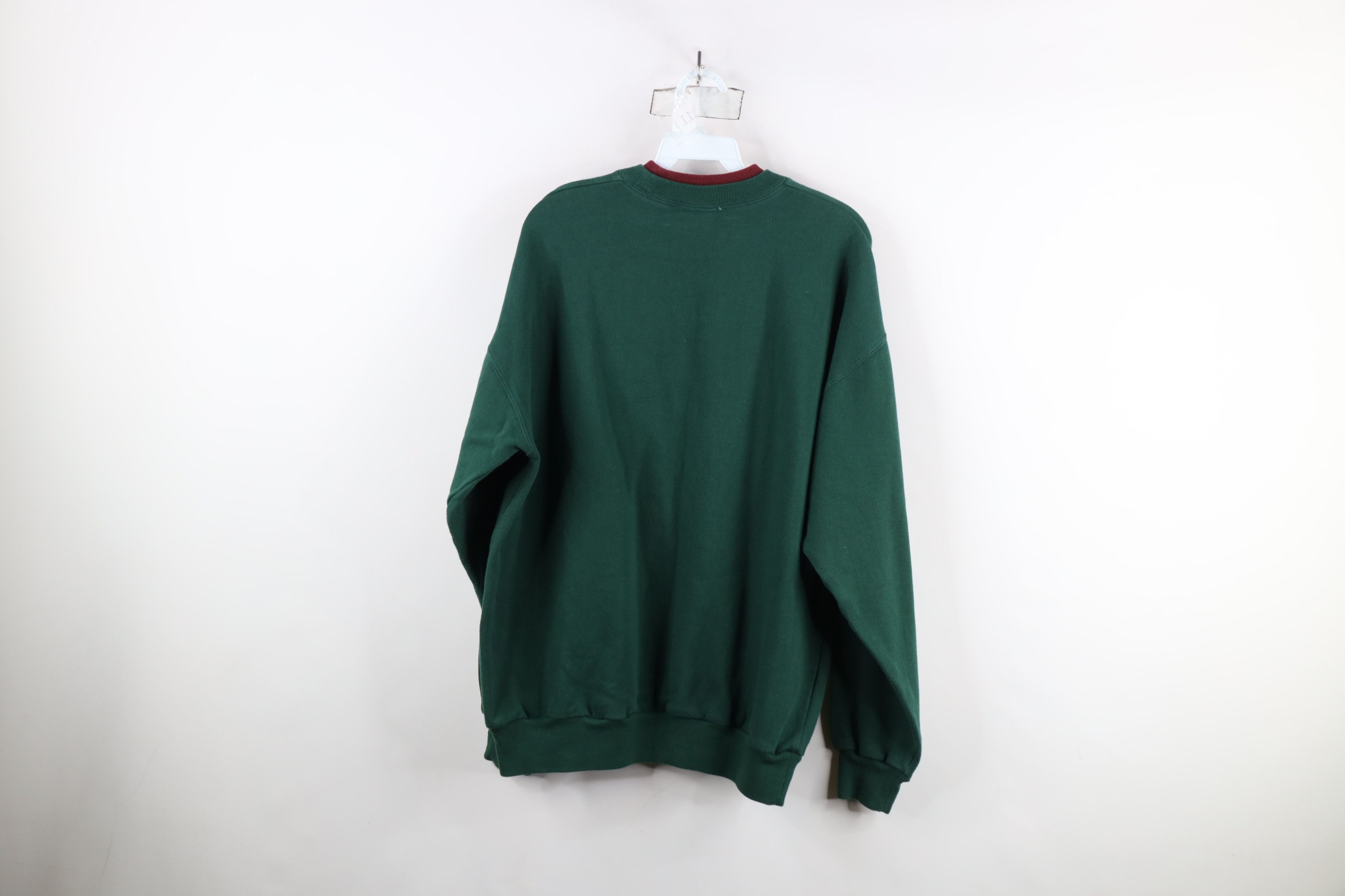 Vintage Vintage 90s Streetwear Nature Moose Bird Rabbit Sweatshirt Size L / US 10 / IT 46 - 12 Thumbnail