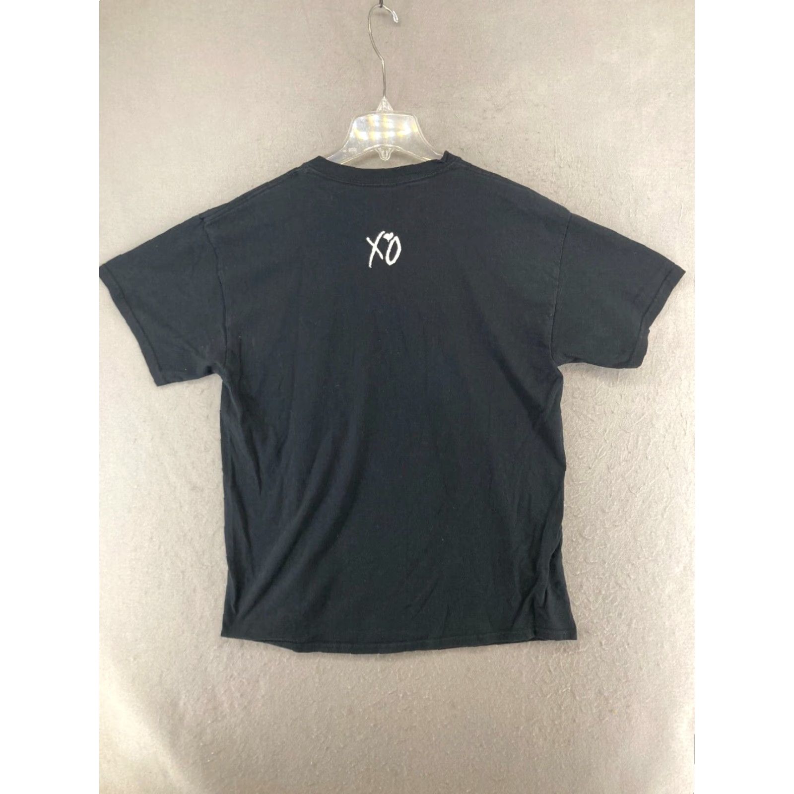 Vintage XO The Weeknd Band TShirt Mens L Black Skull Cross Fire Graphic Print Size US L / EU 52-54 / 3 - 6 Thumbnail