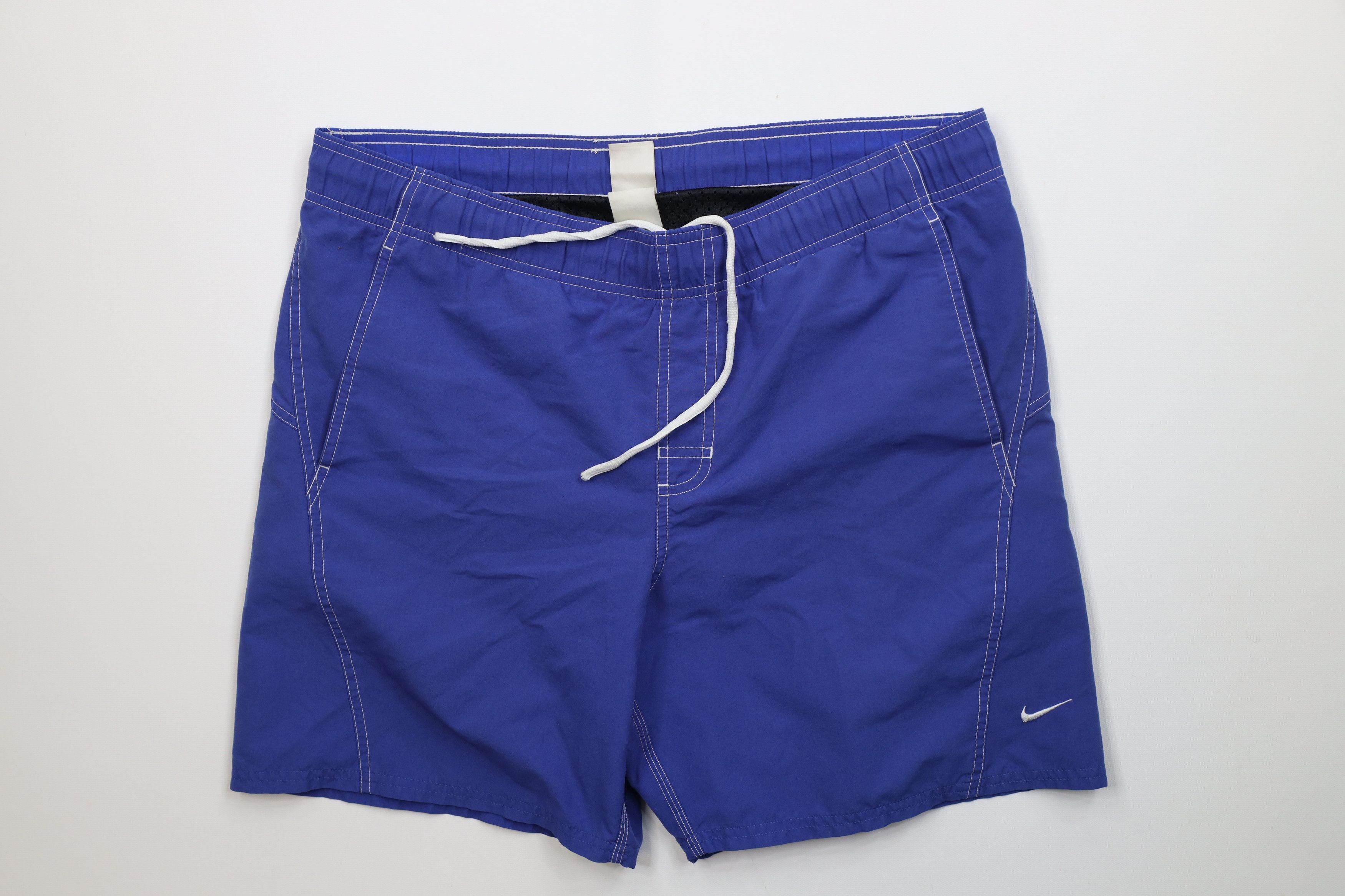 Nike Vintage Nike Scott Mini Swoosh Above Knee Shorts Lined Size US 34 / EU 50 - 1 Thumbnail