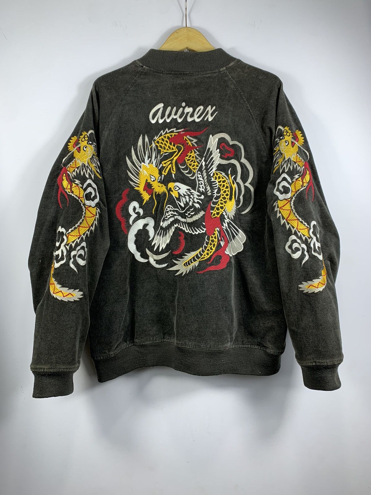 Avirex Rare Avirex Velvet Souvenir Jacket Reversible Size US XL / EU 56 / 4 - 1 Thumbnail
