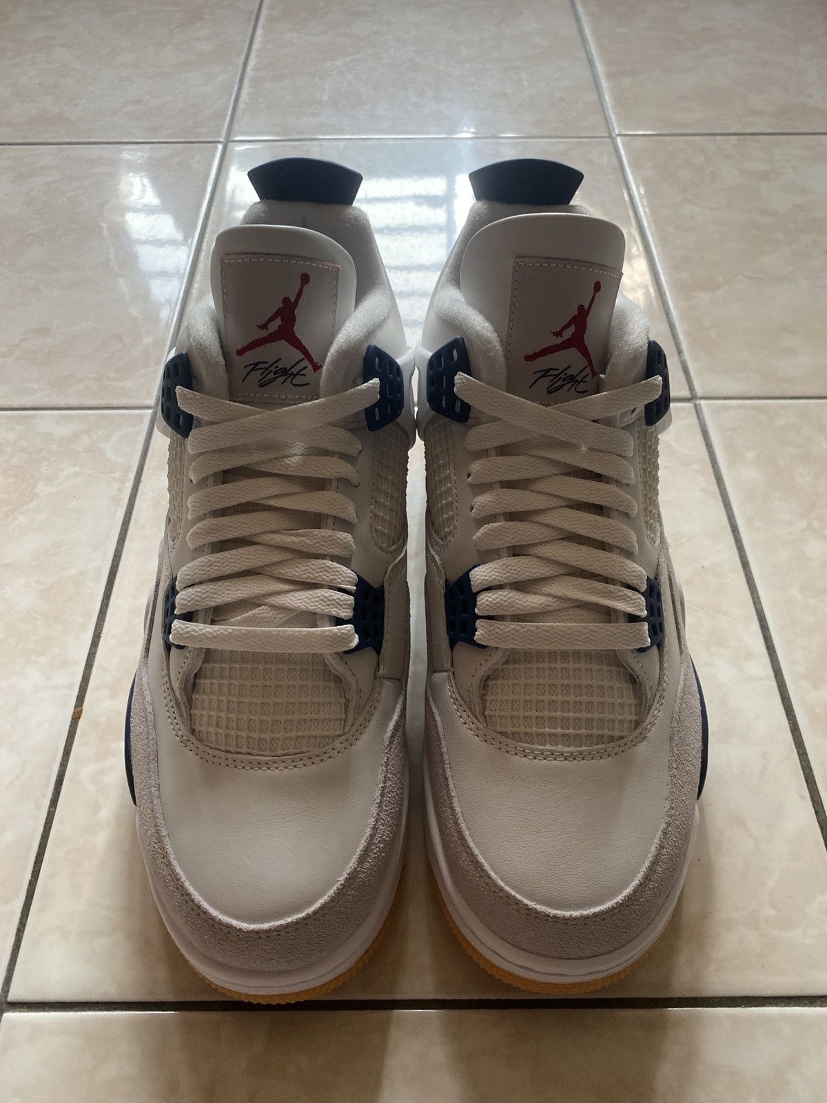 Jordan Brand × Nike Nike SB x Air Jordan 4 Retro SP 'Navy' Size US 10.5 / EU 43-44 - 3 Thumbnail