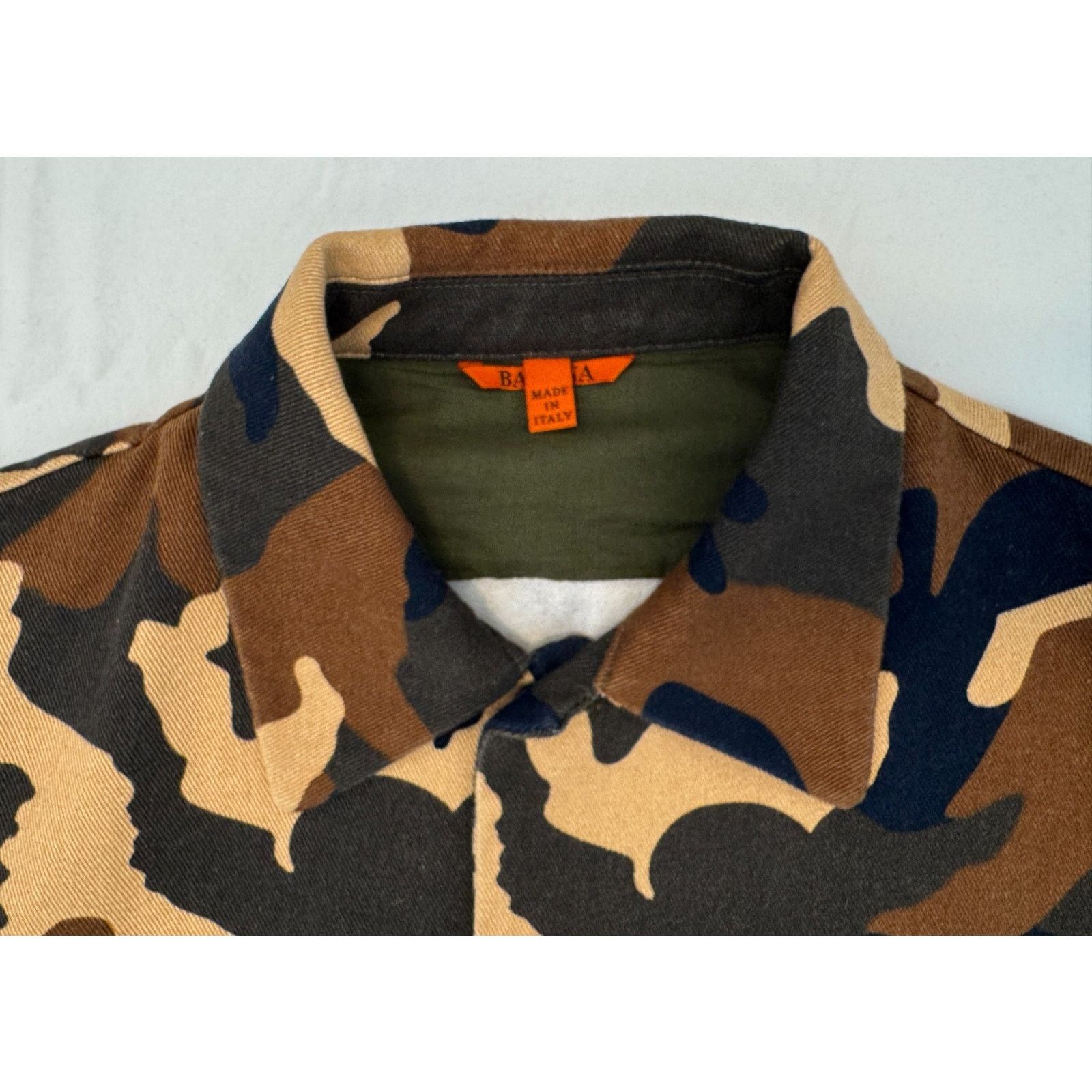 Barena LNWOT Barena Cedrone Overshirt in Cotton Camo Size 50 Size US M / EU 48-50 / 2 - 5 Thumbnail