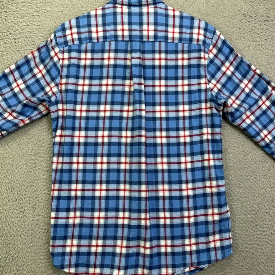 Vineyard Vines Vineyard Vines Flannel Shirt Men Small Blue Plaid Classic Fit Button-Down Pocket Shirt Size US S / EU 44-46 / 1 - 3 Thumbnail