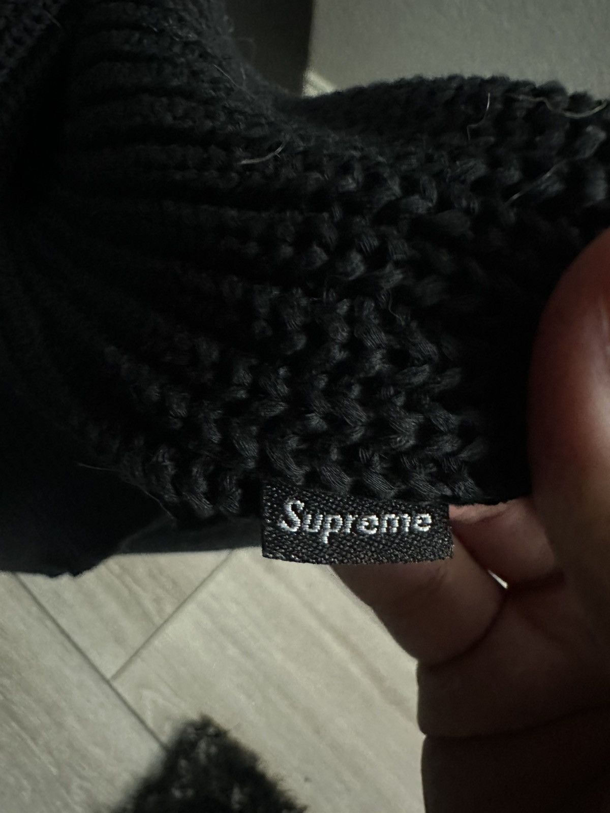 Comme des Garcons × Supreme Supreme Commes Des Garcons CDG Shirt Sweater Black FW18 Size US L / EU 52-54 / 3 - 8 Thumbnail