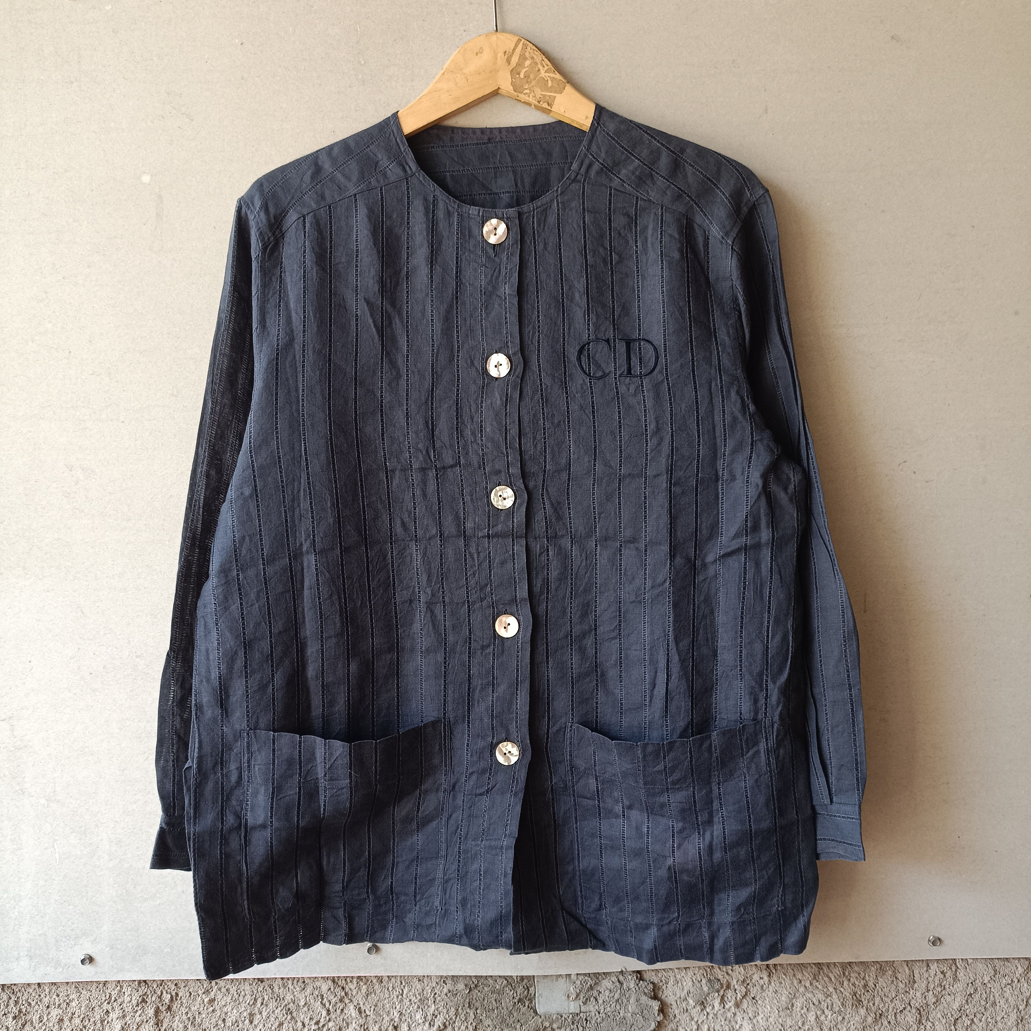 Christian Dior blouson jacket button ups